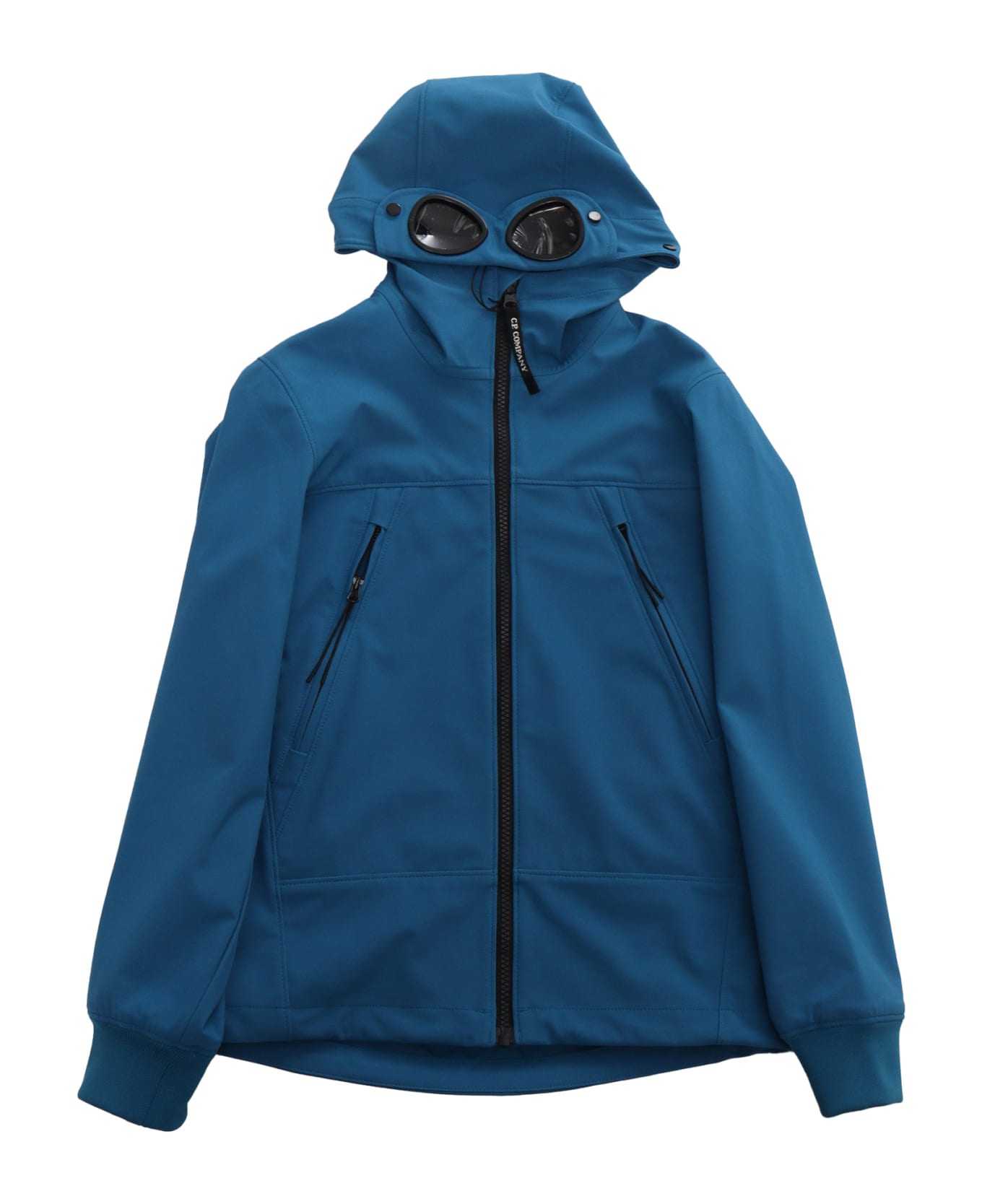C.P. Company Undersixteen Blue Hooded Jacket - BLUE
