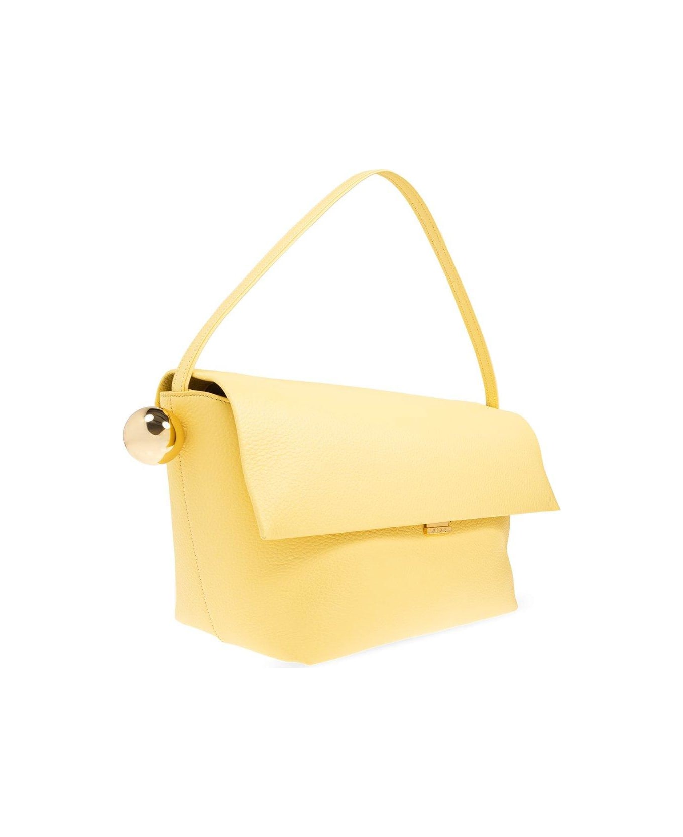 Jacquemus The Large Rond Carré Large Shoulder Bag - Yellow