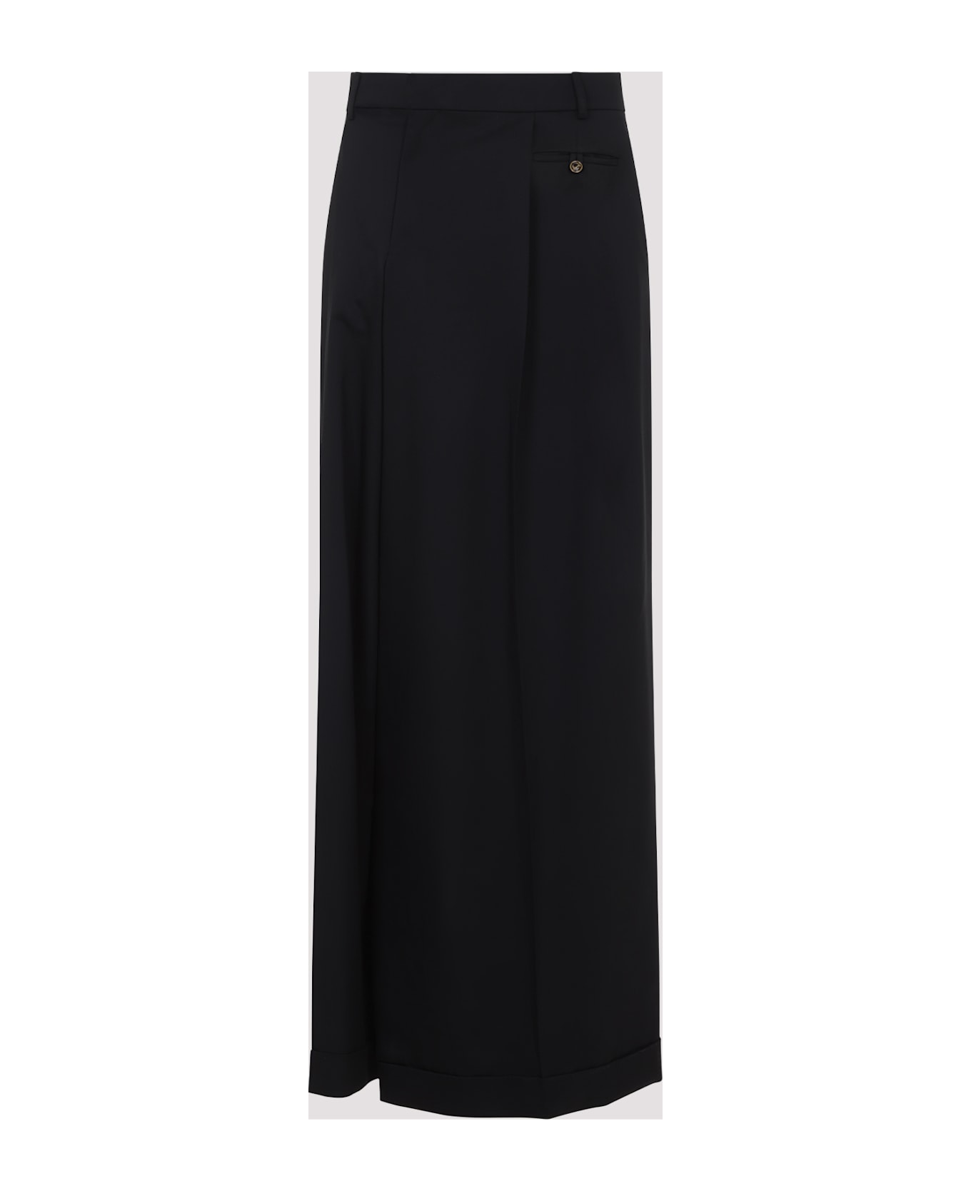 Moschino Long Skirt - BLACK