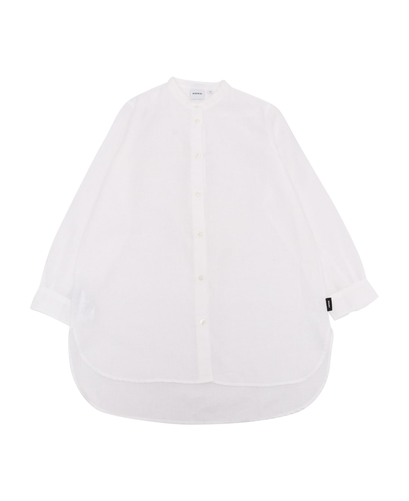 Aspesi Basic White Shirt - WHITE