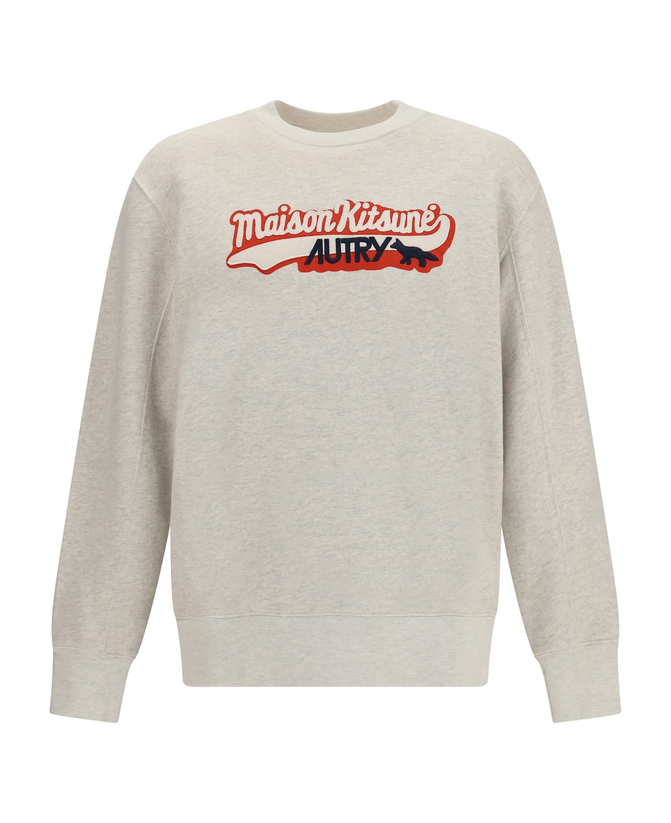 Autry Cotton Sweatshirt Autry X Maison Kitsuné
