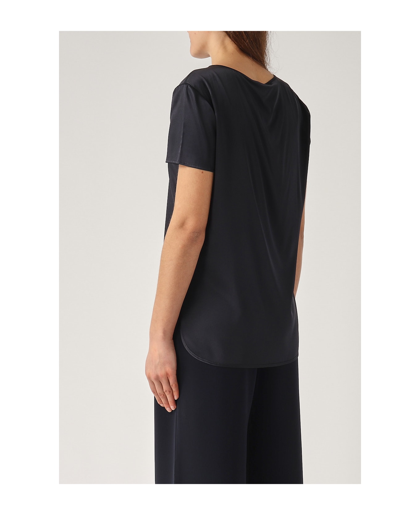Max Mara Cortona Blouse - BLU NOTTE