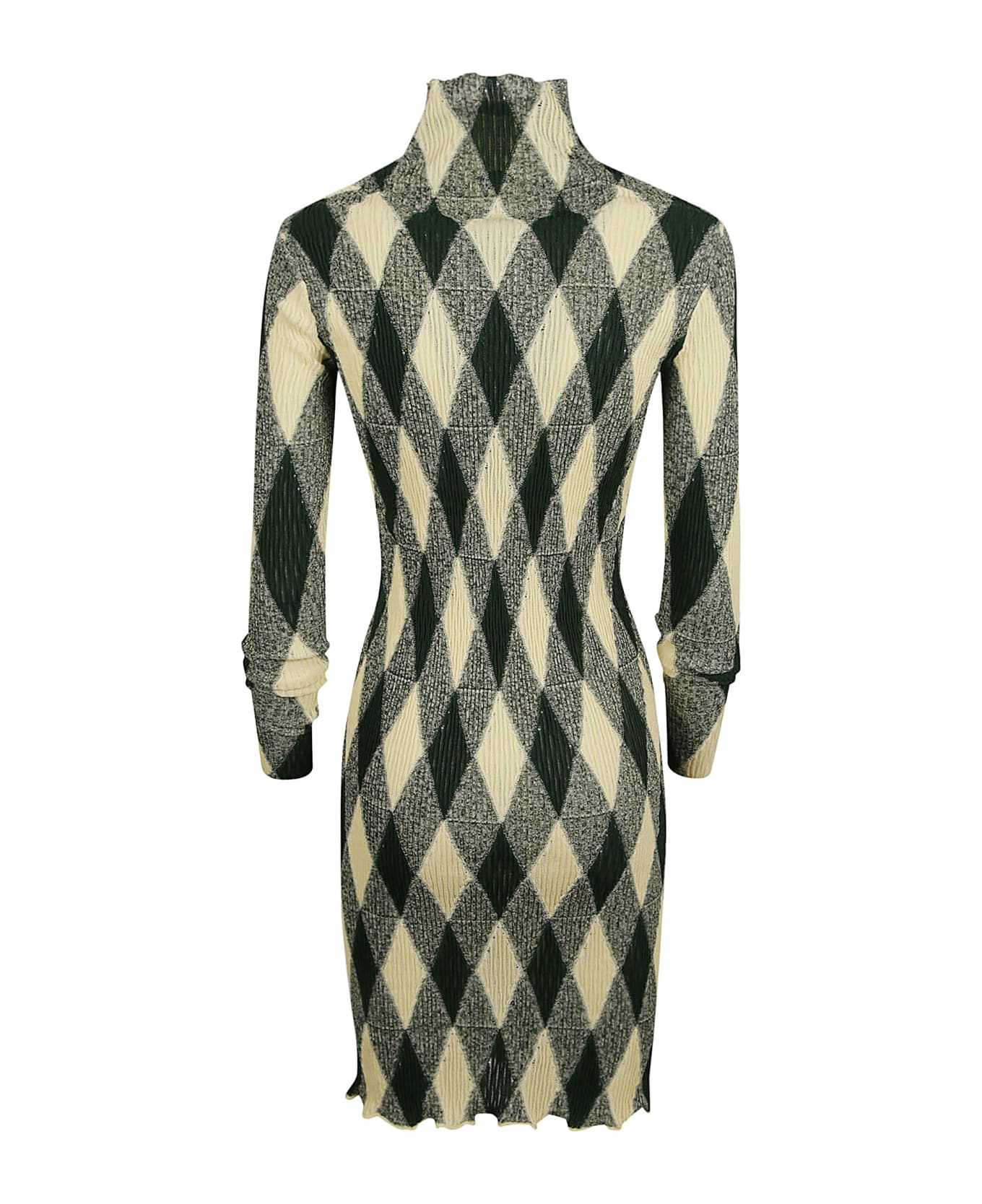 Burberry Check Mid-length Dress - IVY IP PATTERN