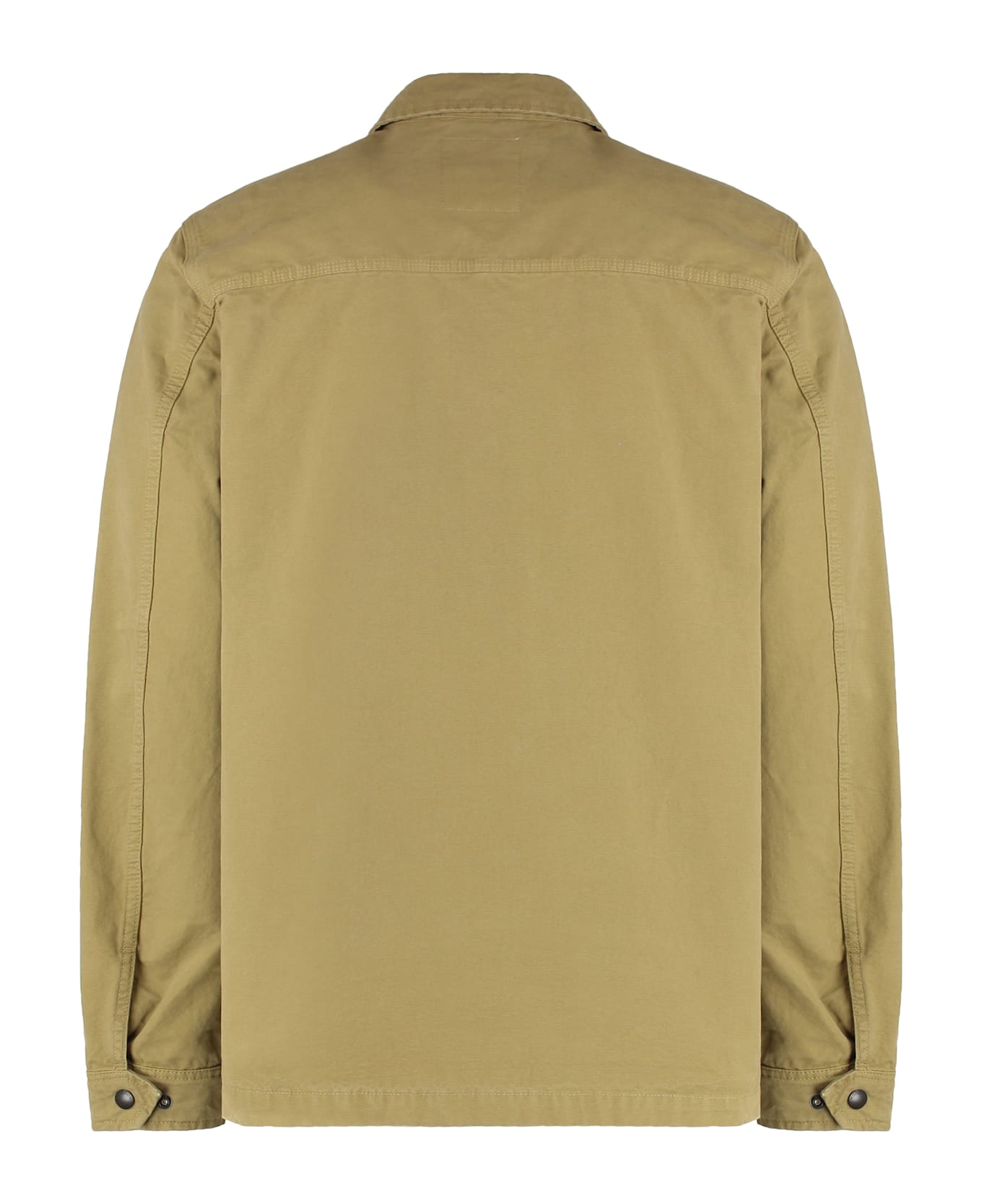 Woolrich Cotton Overshirt - green