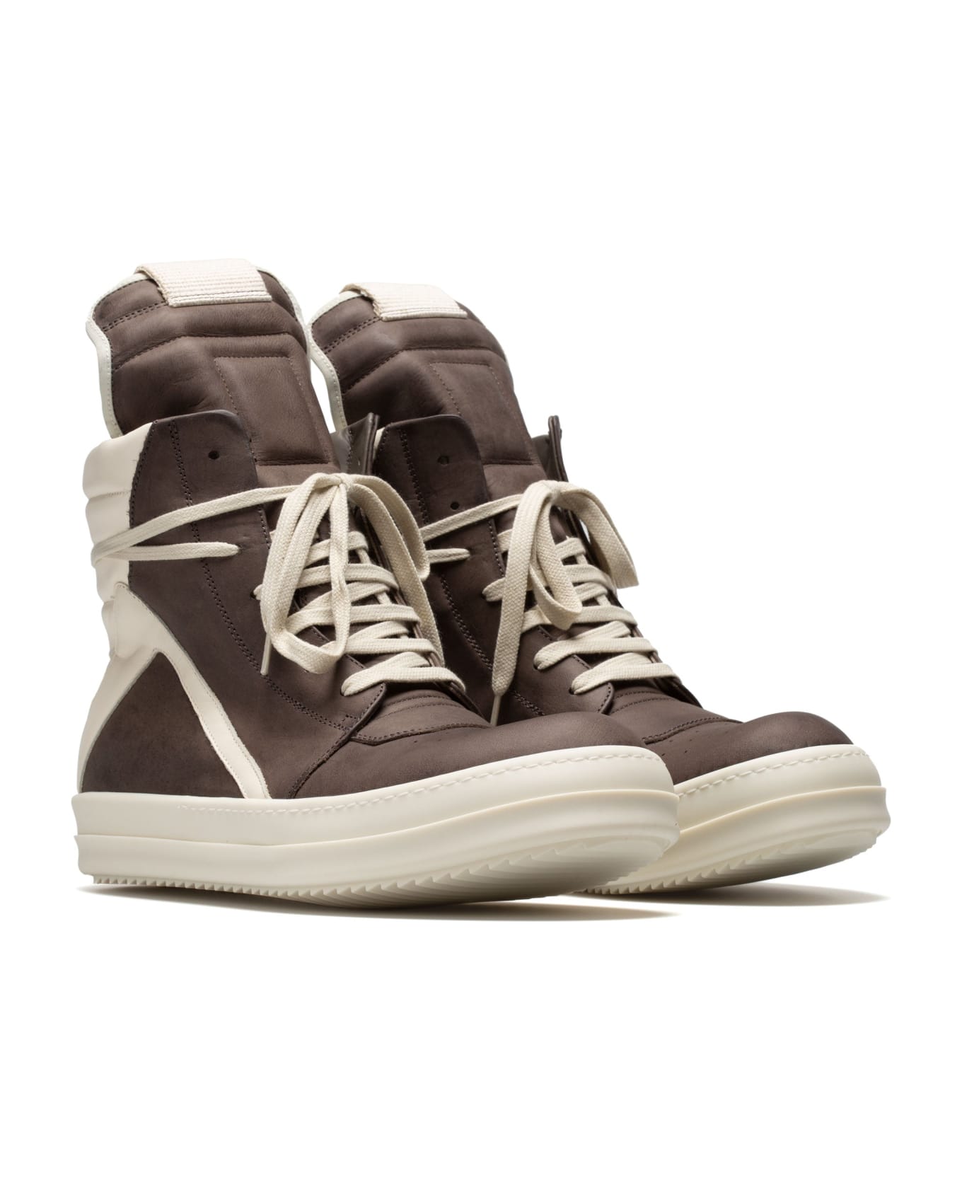 Rick Owens Geobasket Sneakers (dust/milk/milk) | italist, ALWAYS LIKE A ...