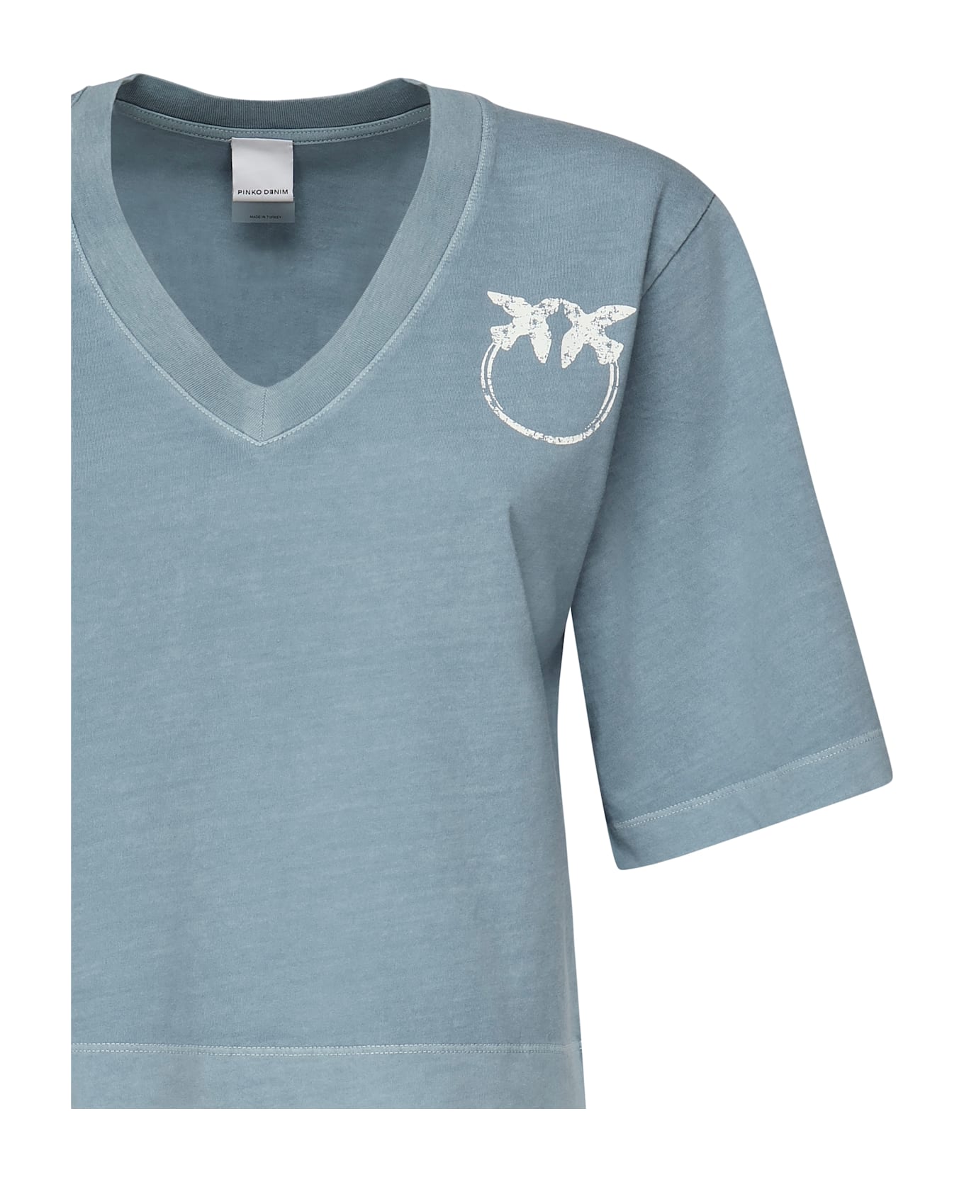 Pinko Suez Cotton T-shirt - Blue