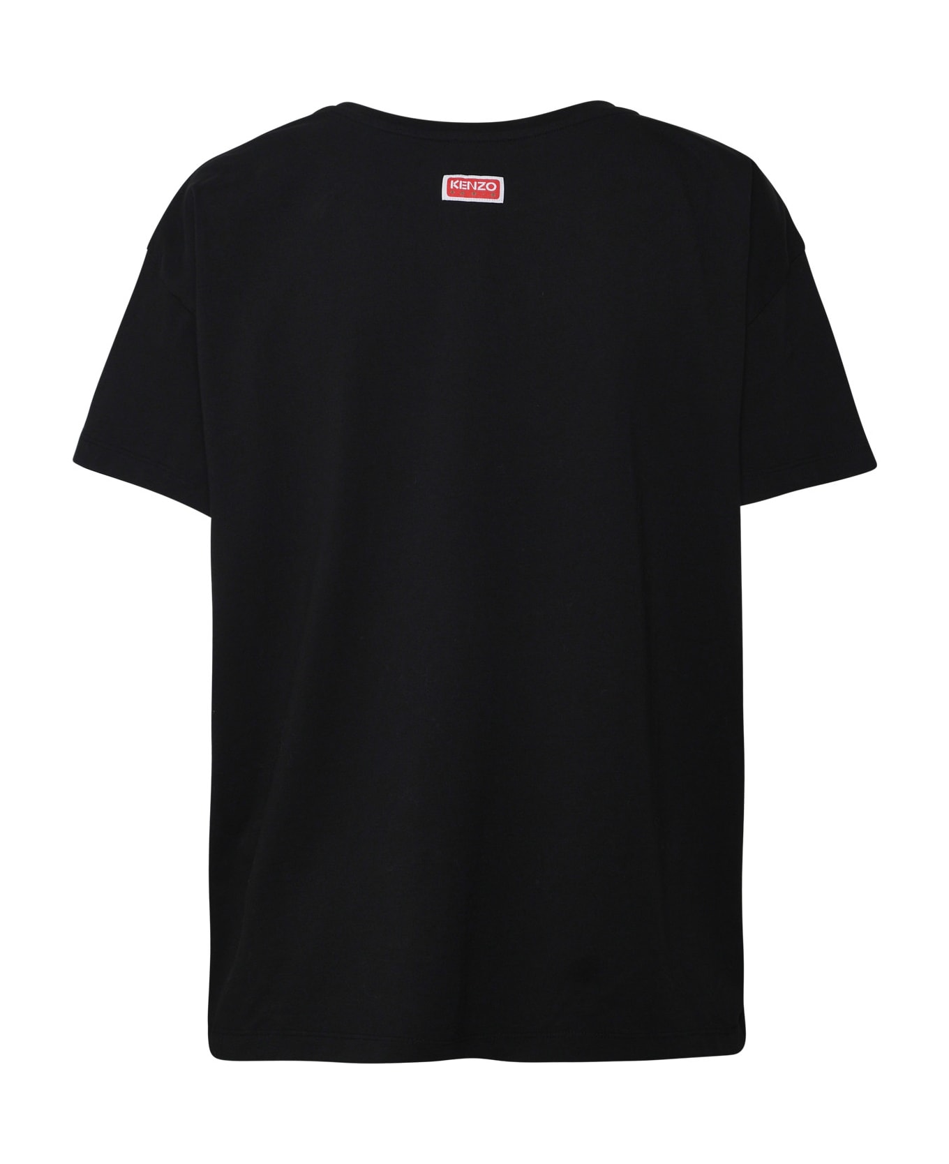 Kenzo Black Cotton T-shirt - Black