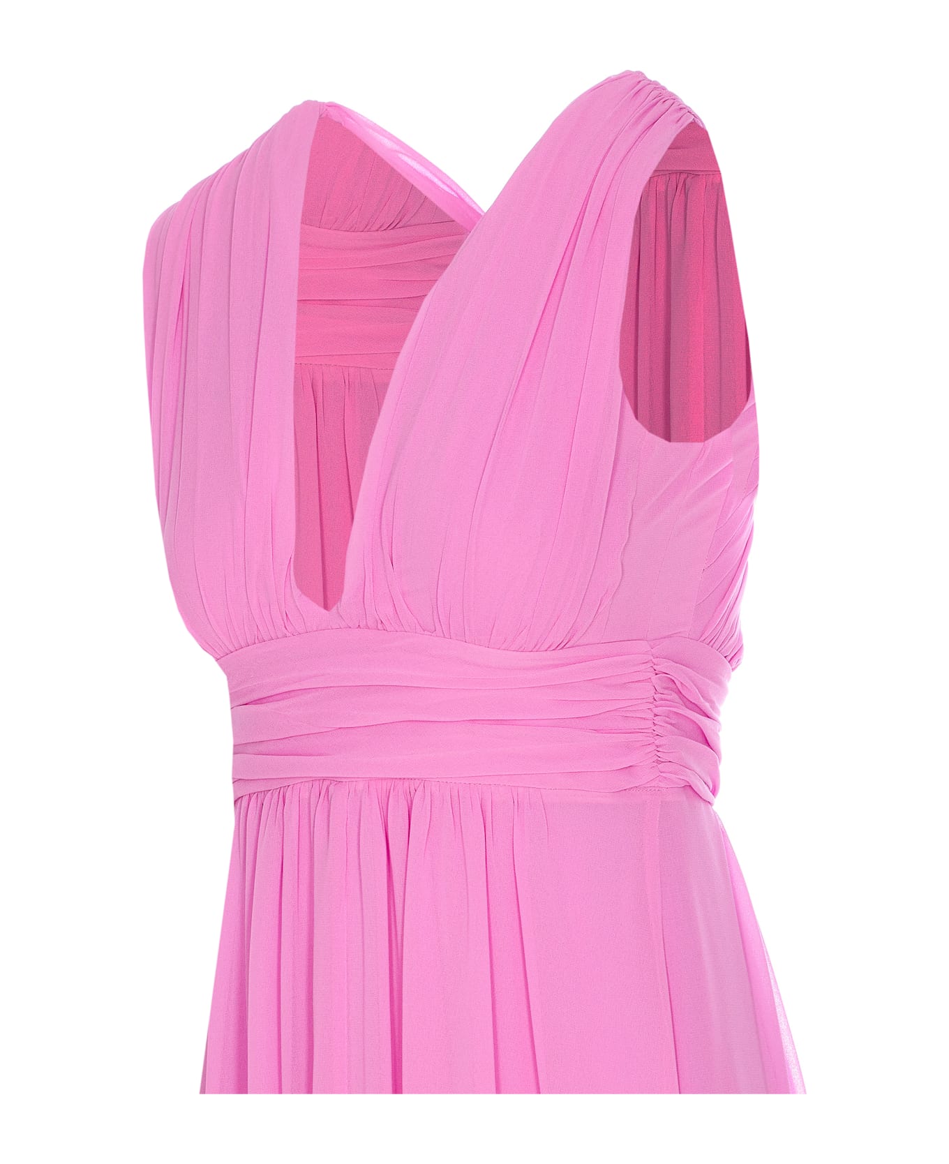 Liu-Jo Long Dress - Fuchsia
