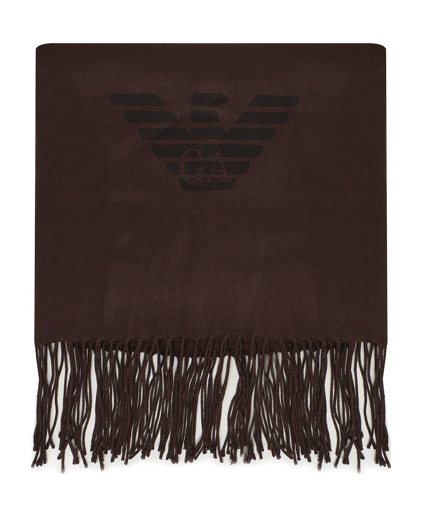Emporio Armani Sciarpa Scarf - Brown