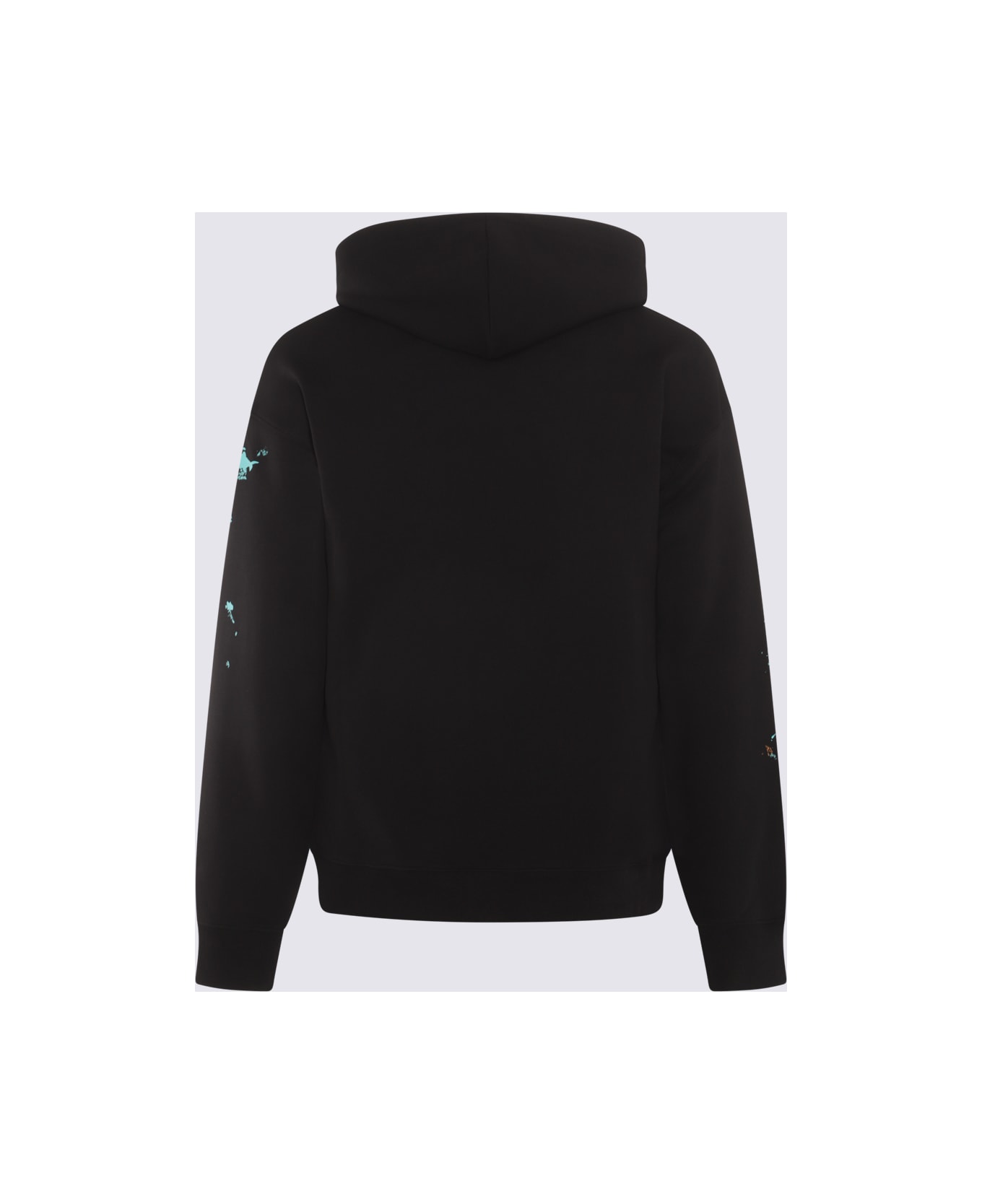Moschino Black Cotton Sweatshirt - Black フリース