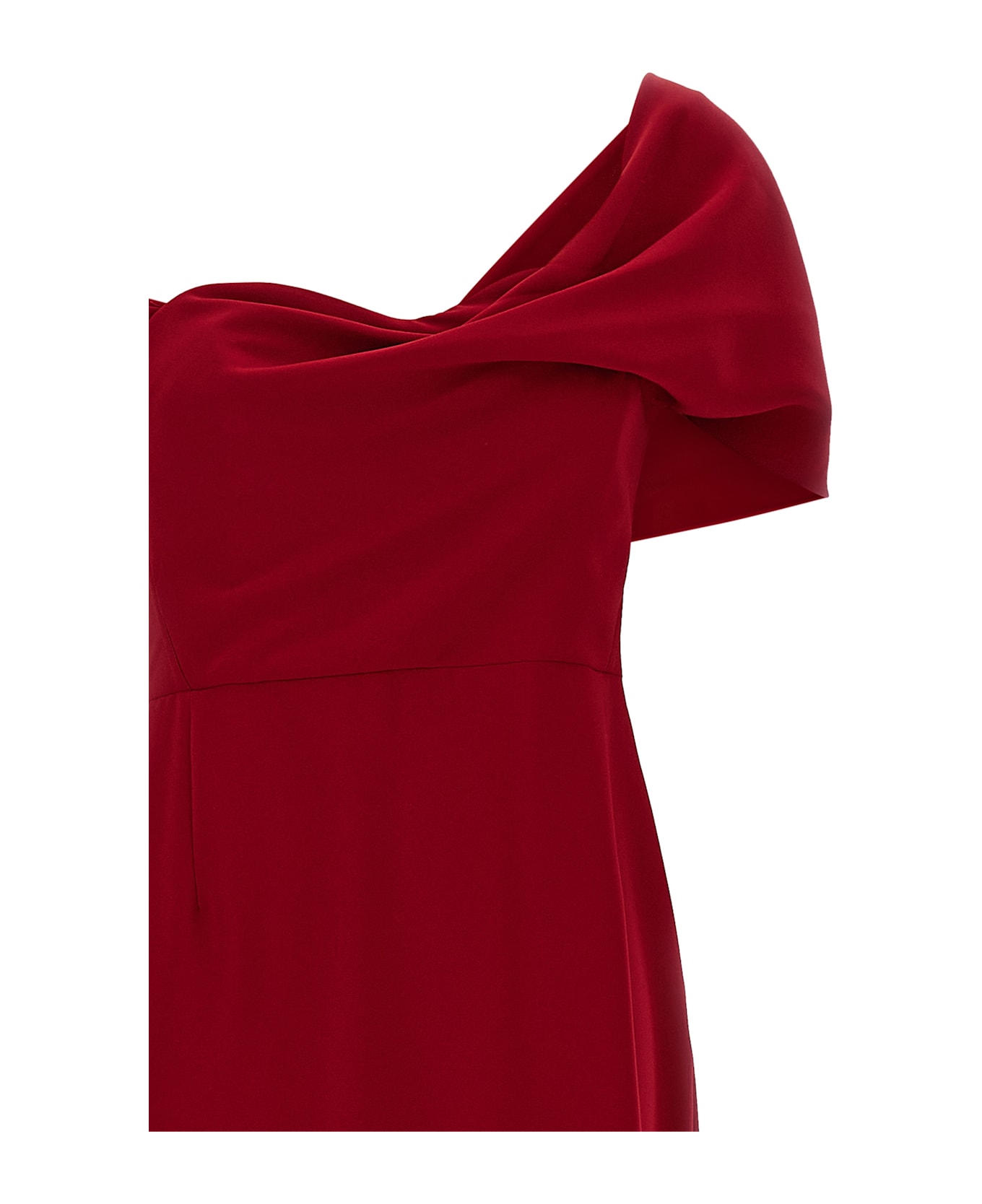 Carolina Herrera Column Dress - Red