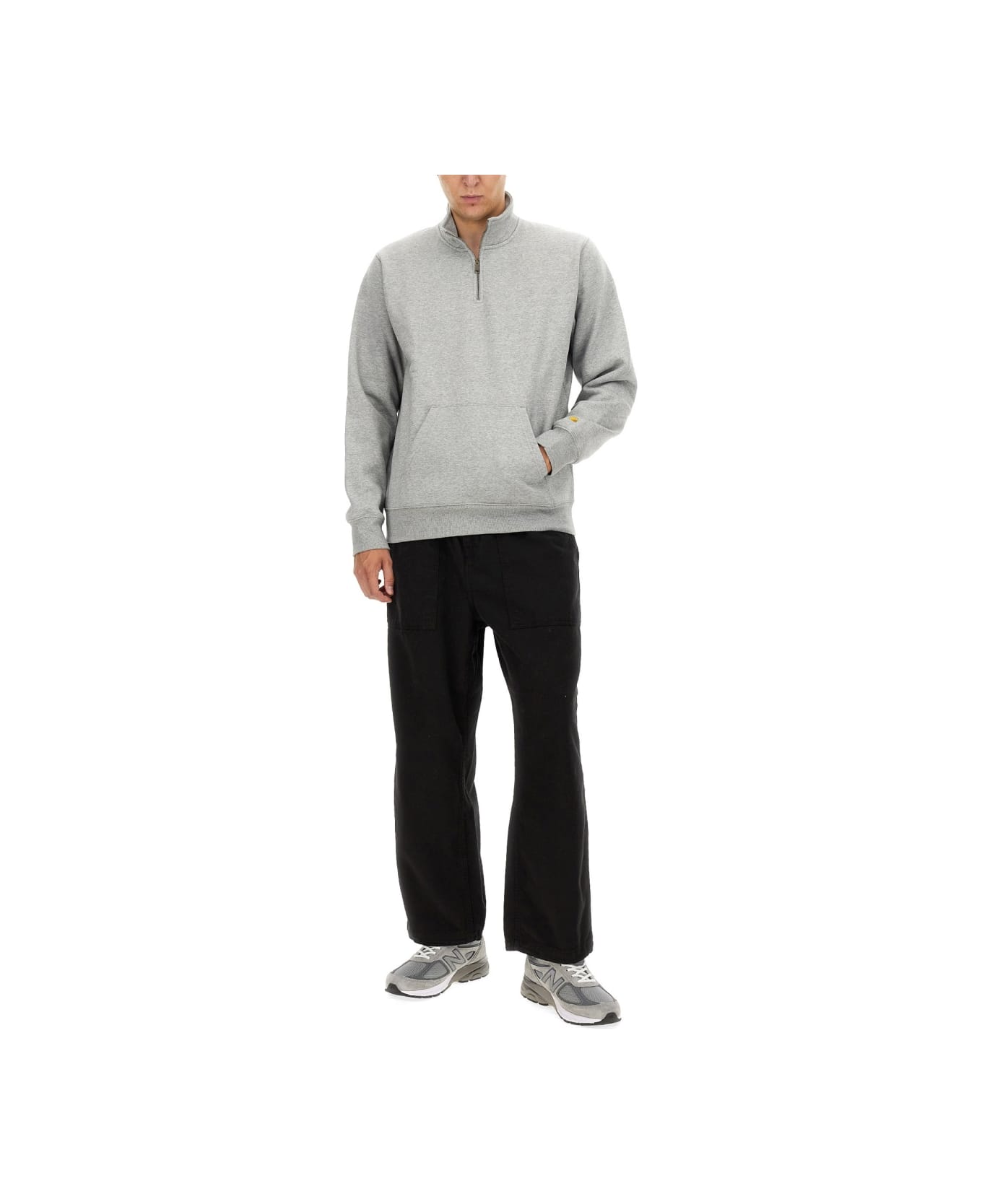 Carhartt Half Zipper Sweatshirt - GREY