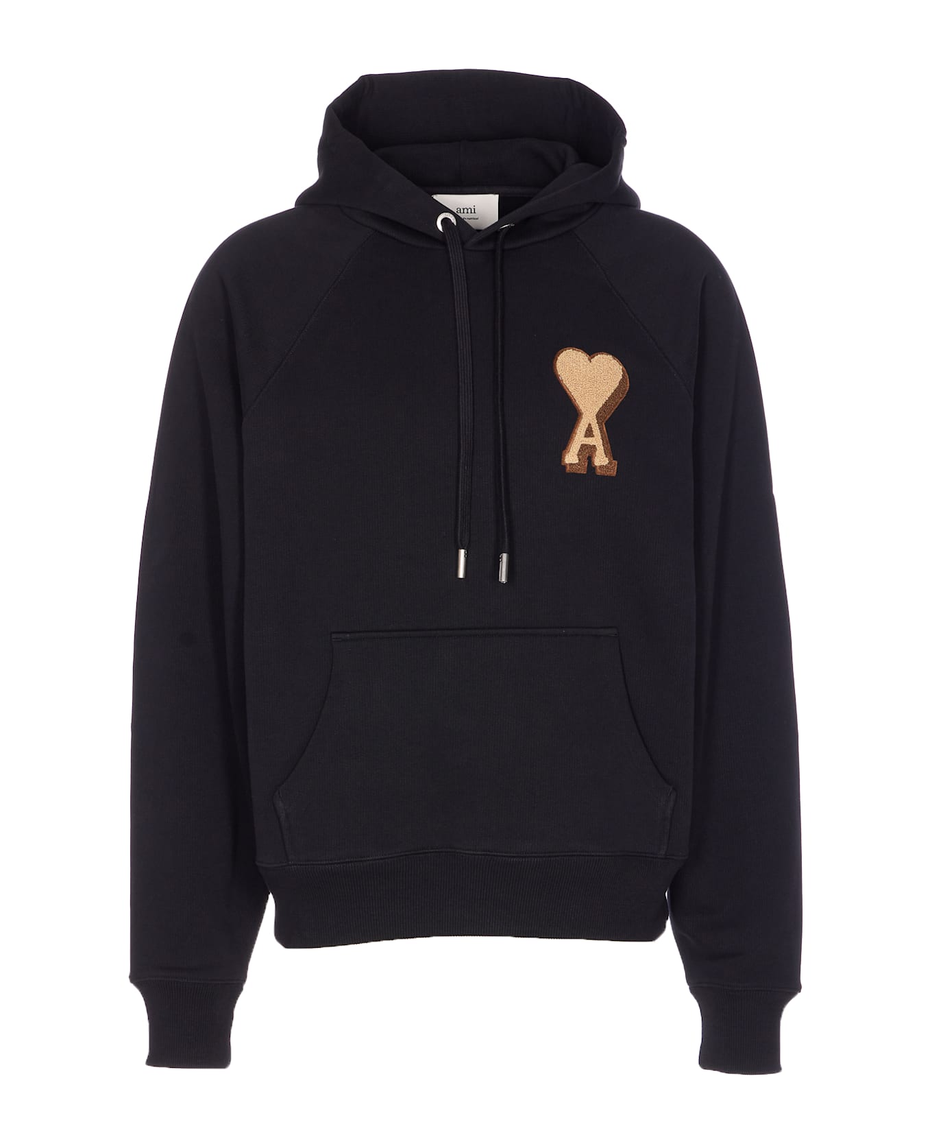 Ami Alexandre Mattiussi Adc Logo Hoodie - Black