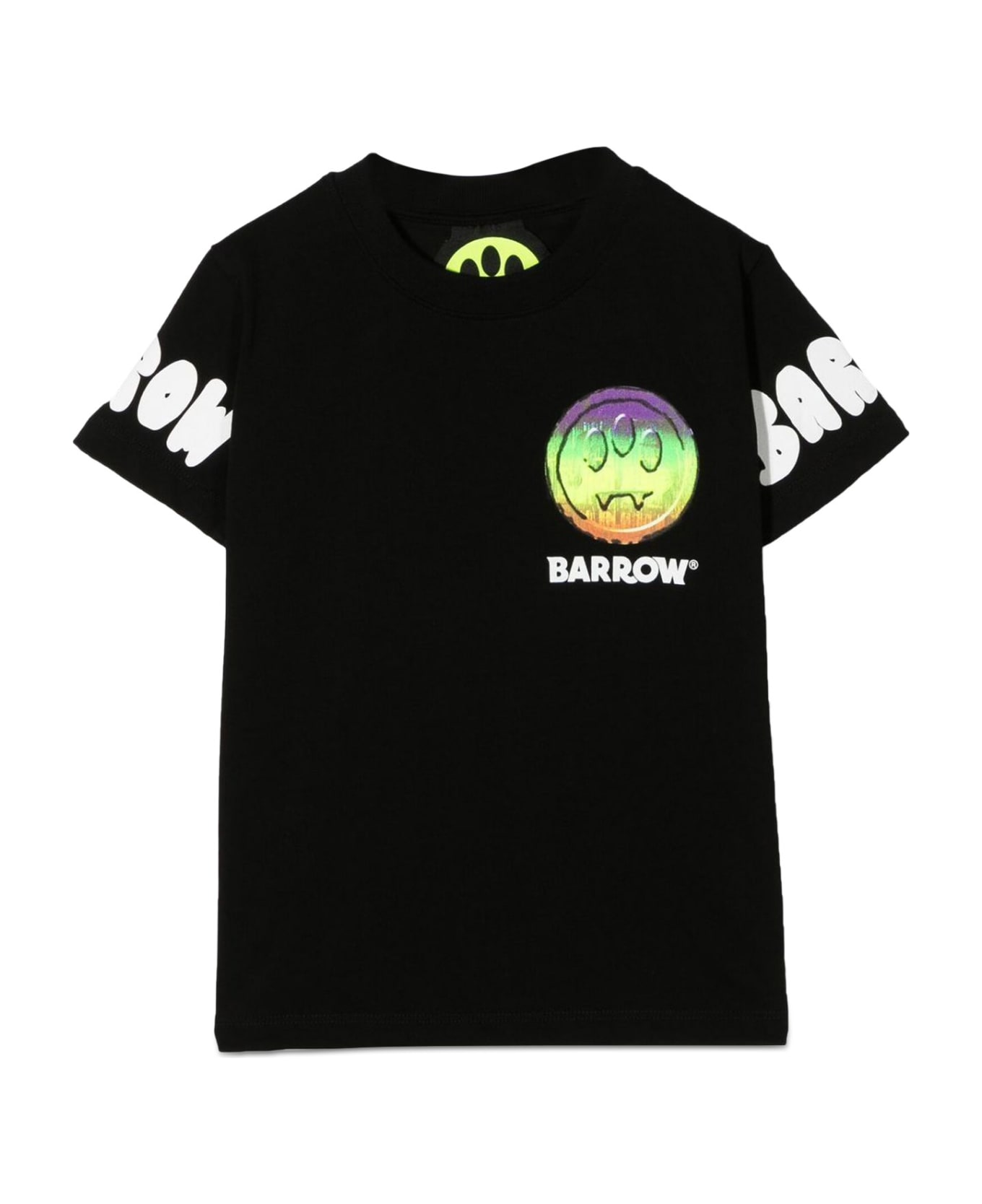 Barrow Graphic Print T-shirt - NERO