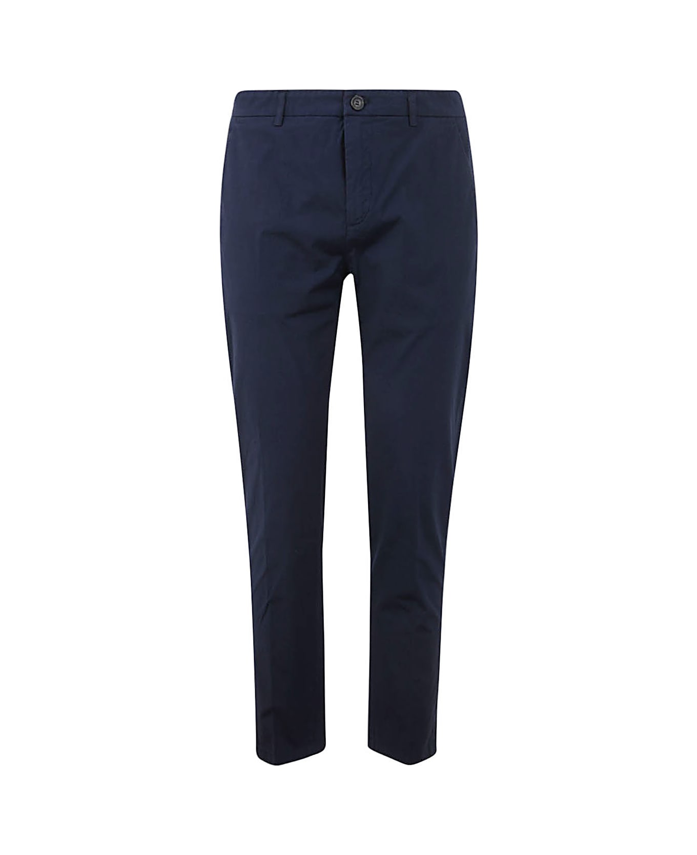 Department Five Prince Crop Chino Trousers - Navy