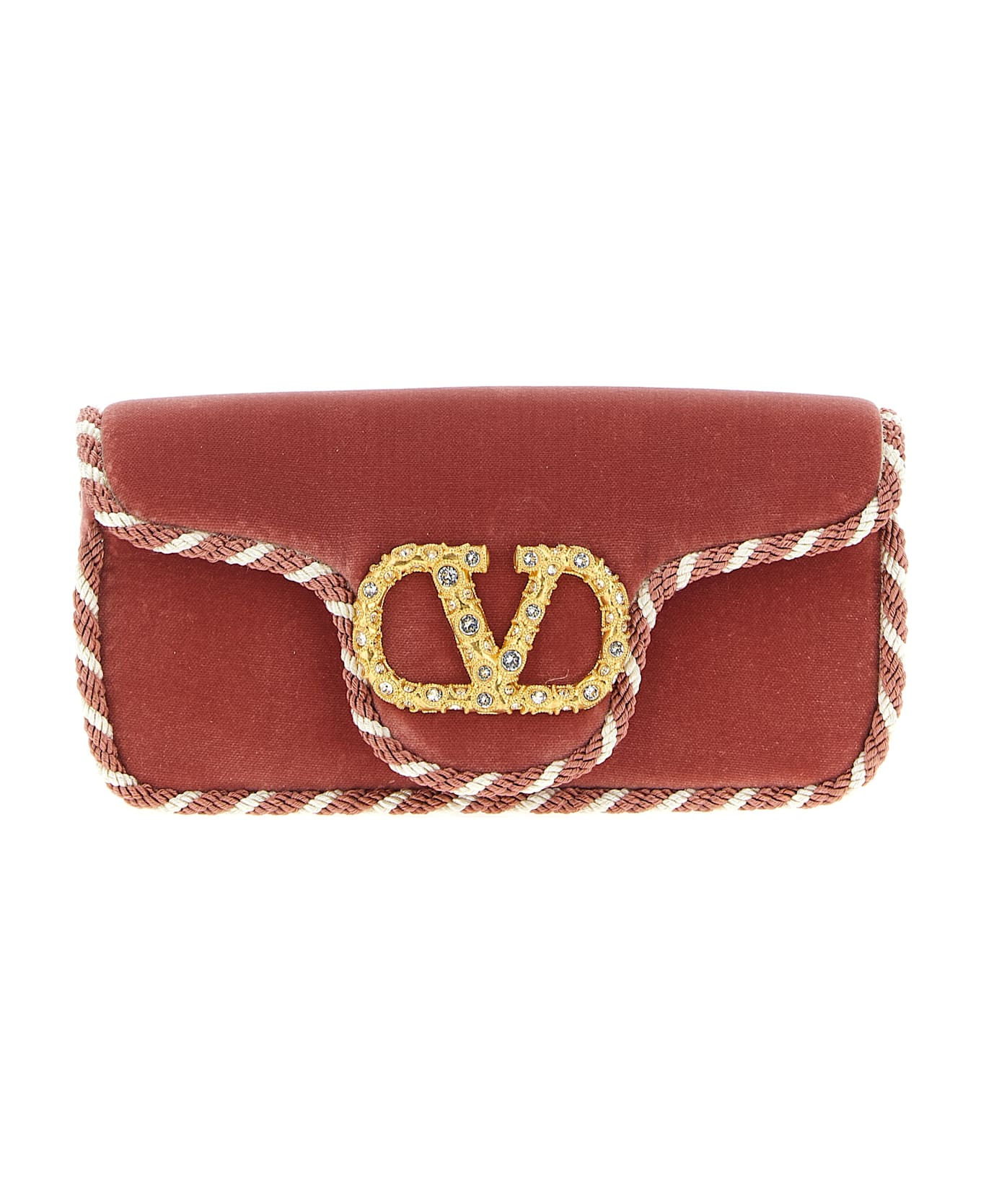 Valentino Garavani 
locò
 Clutch Bag - Pink