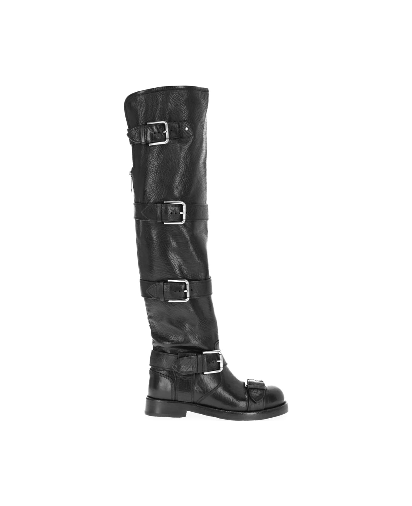 Dolce 
Gabbana Boot "horse" - BLACK