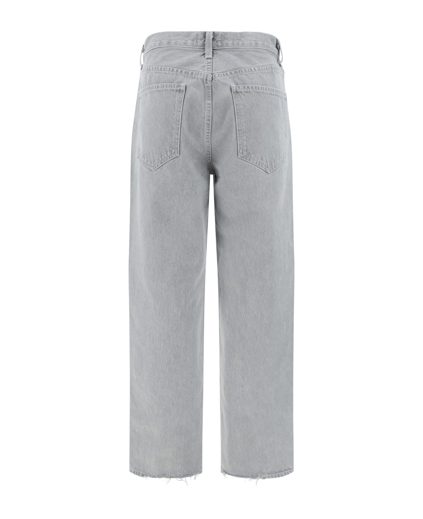 AGOLDE Criss Cross Jeans - Rain (marbled Med Grey)