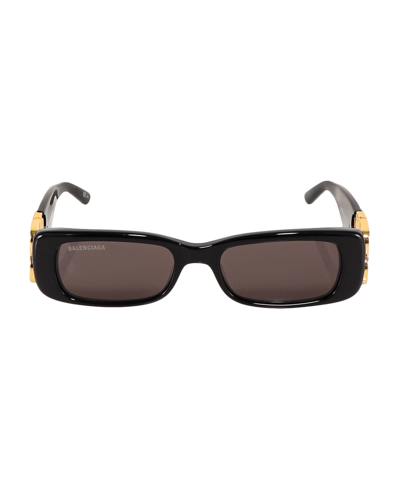 Balenciaga Eyewear Dynasty Rectangle Sunglasses - Black