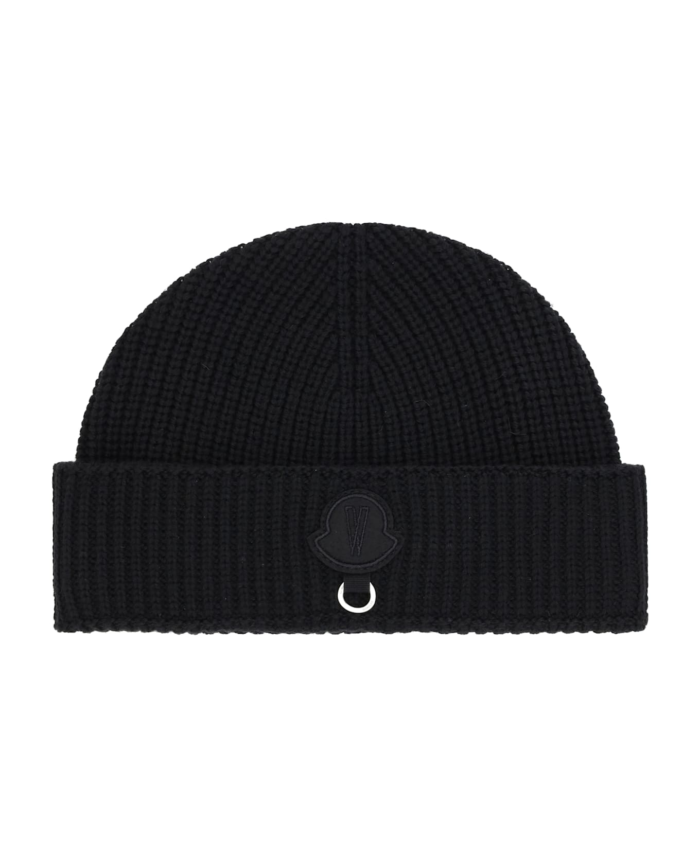 Moncler Beanie Hat - Black