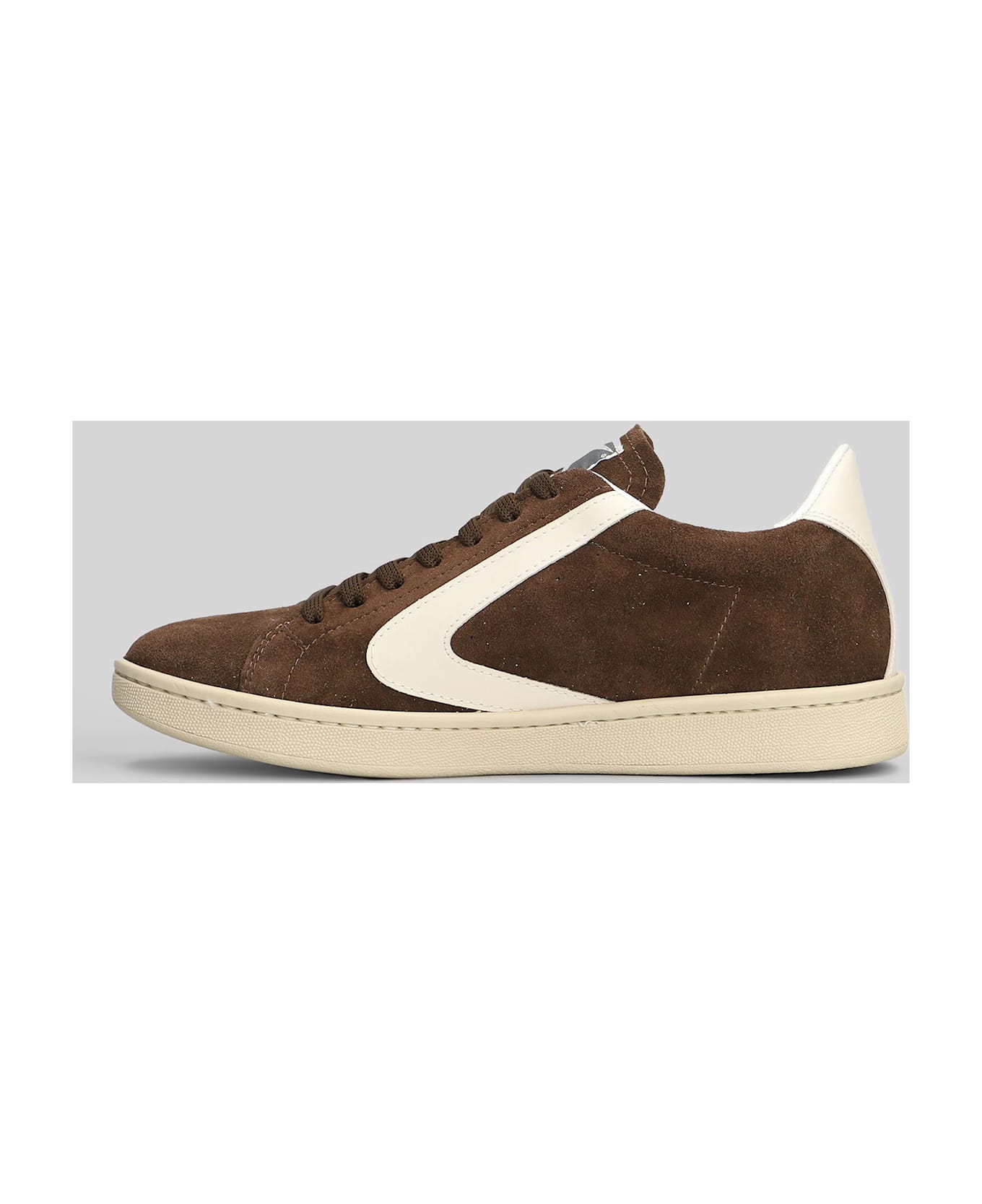 Valsport Tournament Sneakers In Brown Suede - brown