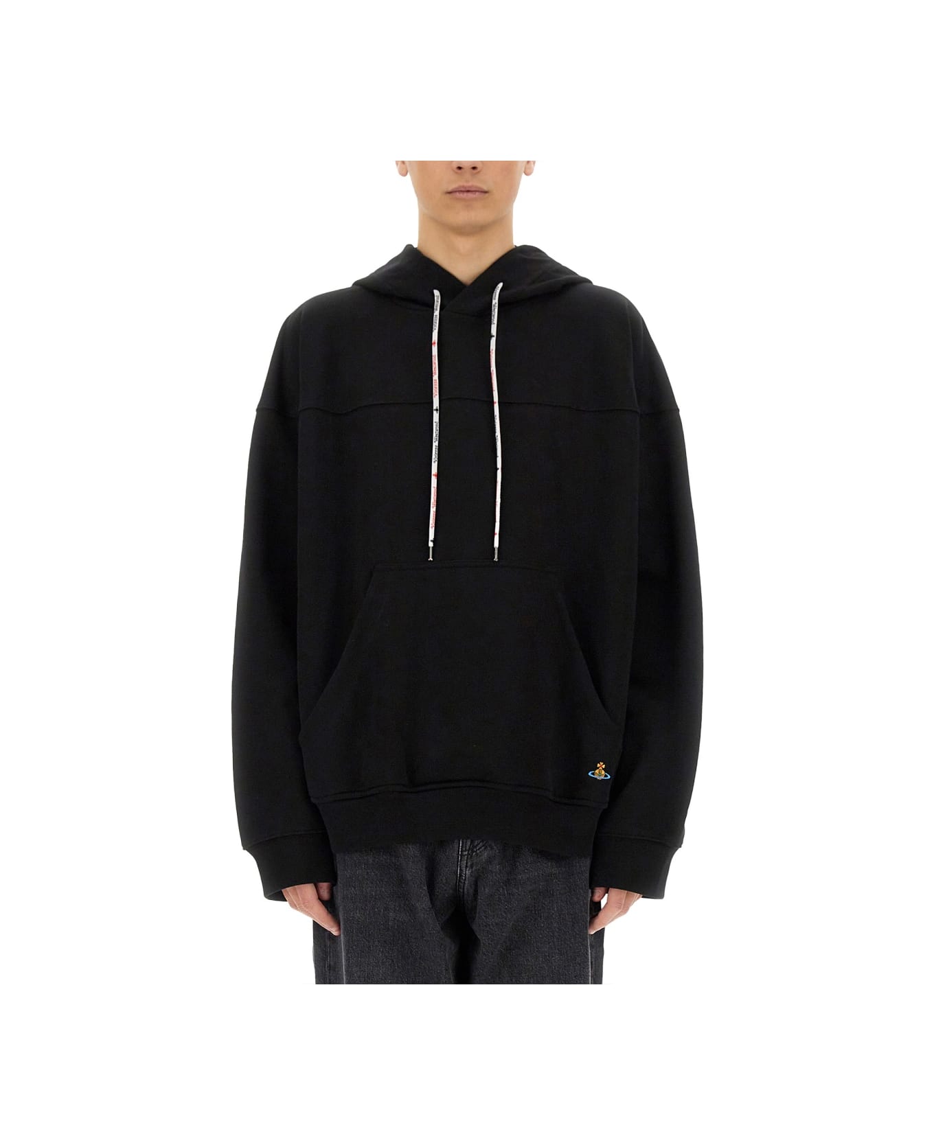 Vivienne Westwood "orb" Sweatshirt - BLACK