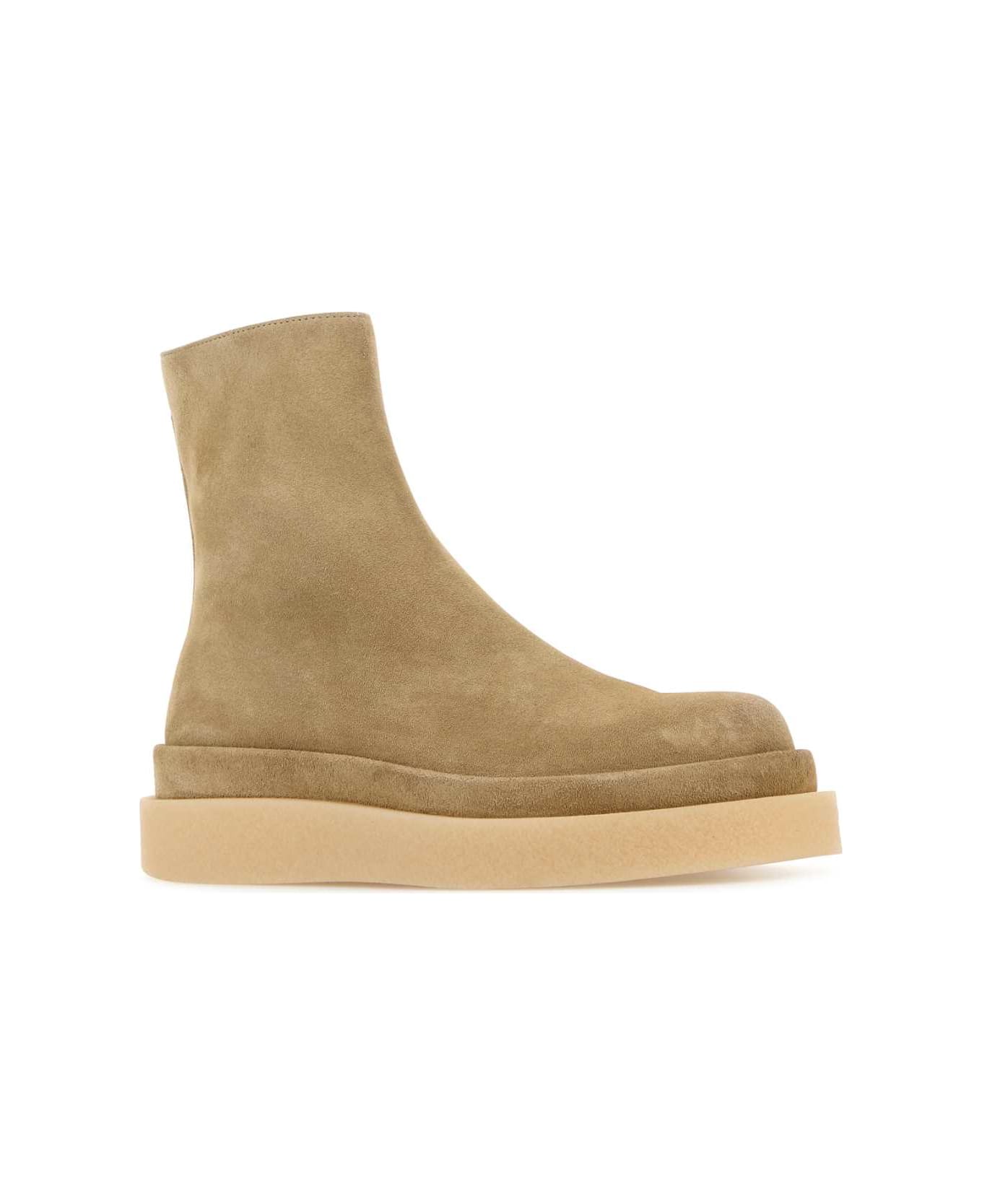 Jil Sander Sand Suede Ankle Boots - 236