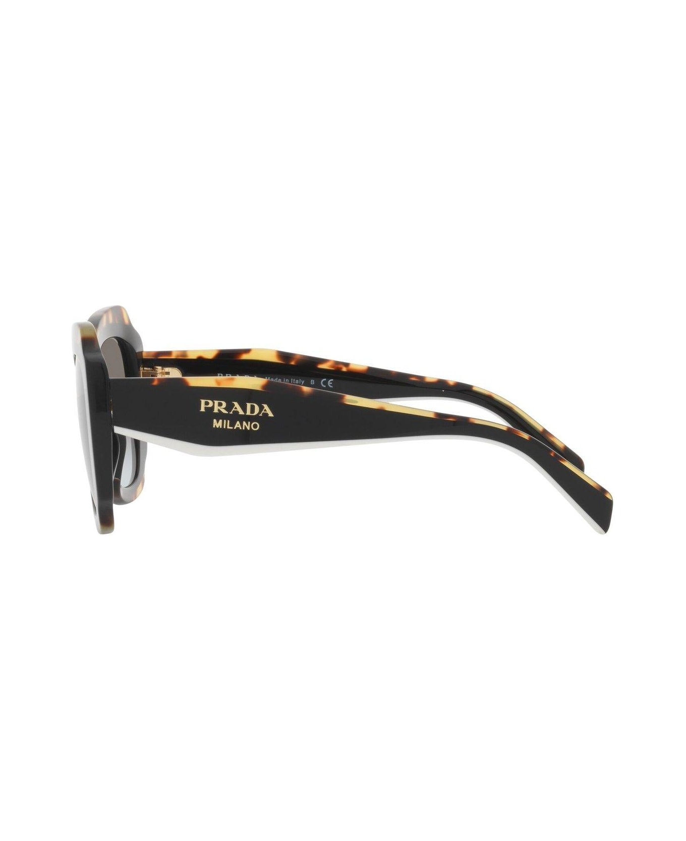 Prada Eyewear Square Frame Sunglasses - 01M0A7 サングラス