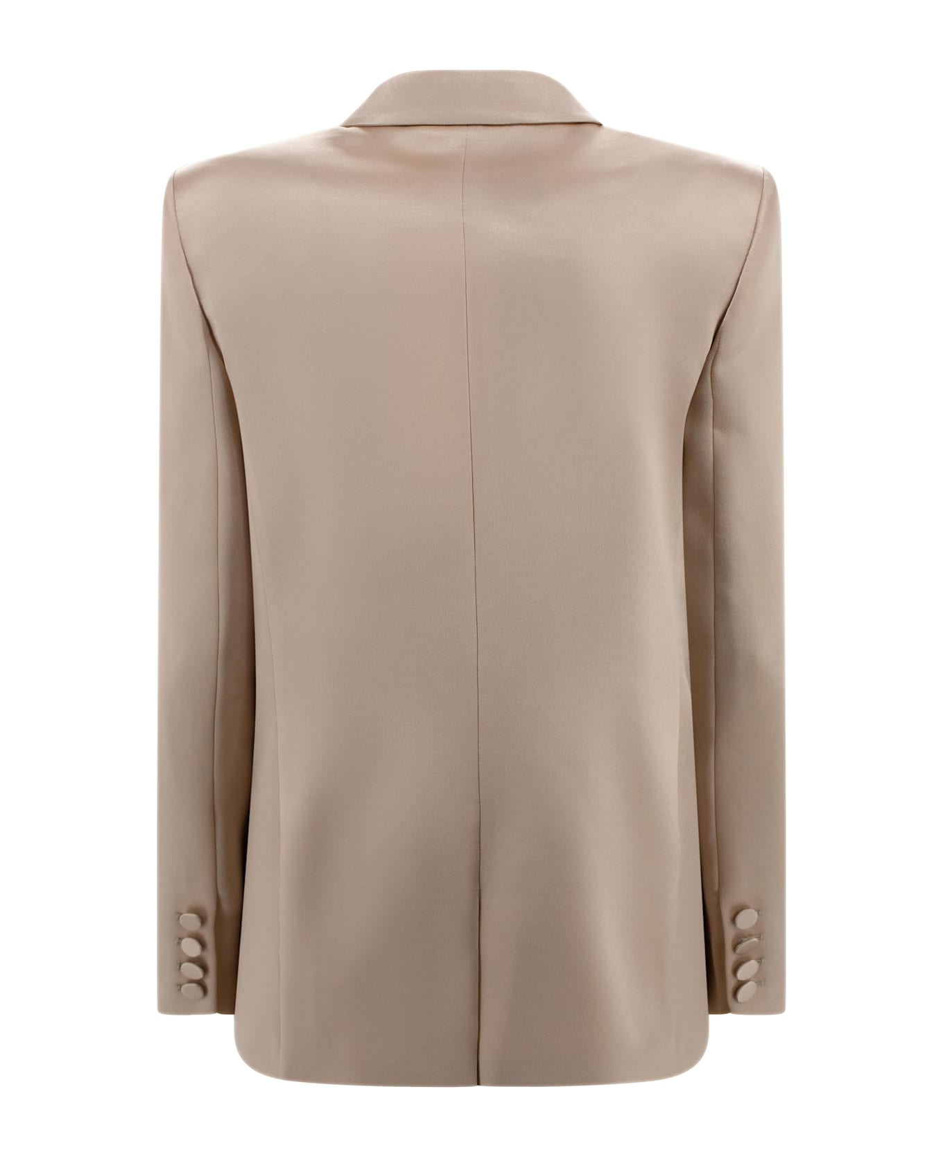 MVP Wardrobe Double-breasted Jacket - Beige