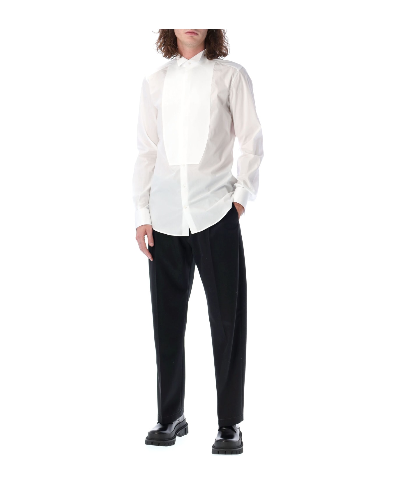 Dolce & Gabbana Tuxedo Shirt - WHITE シャツ