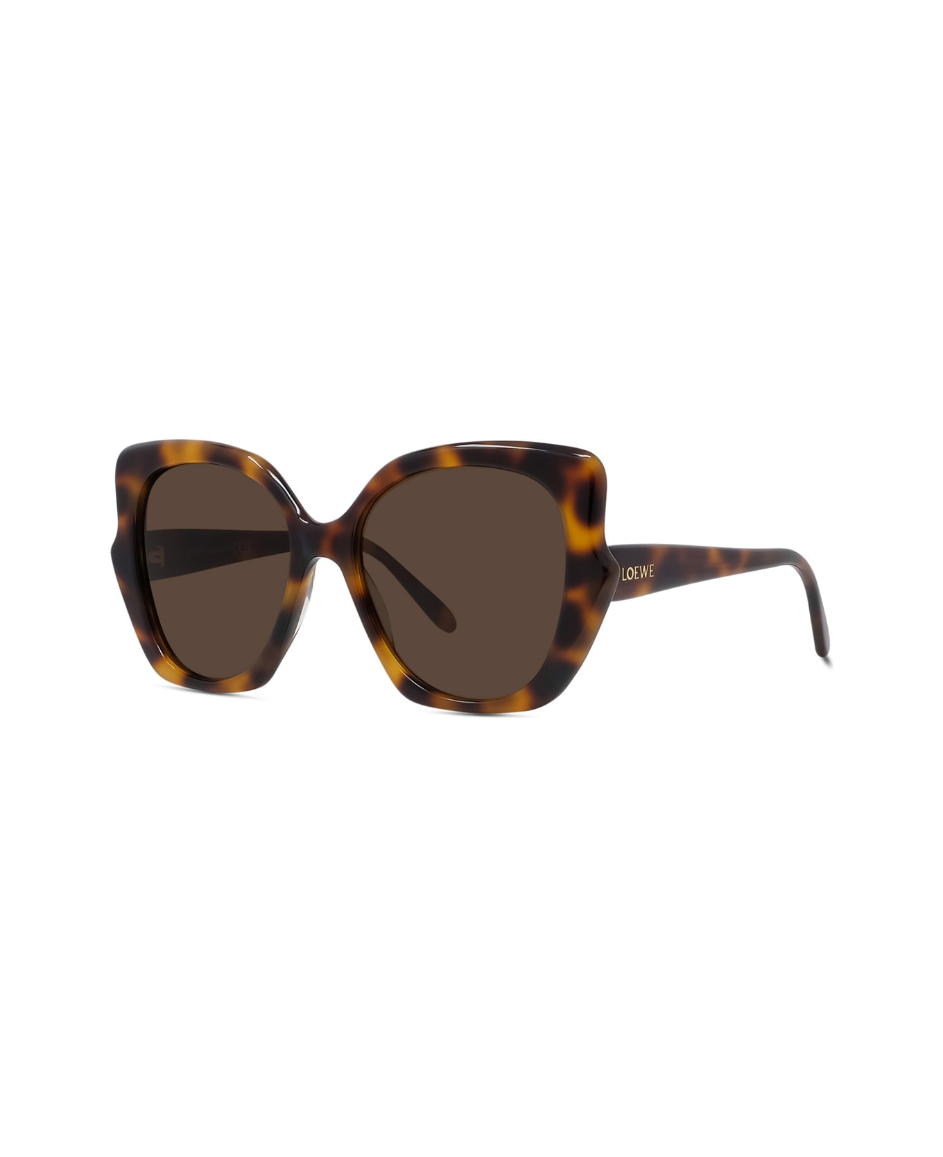 Loewe Lw40133i Slim 52e Havana Sunglasses - Marrone