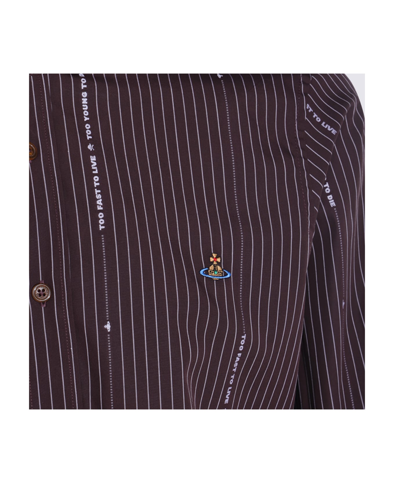 Vivienne Westwood Brown Cotton Shirt - Brown