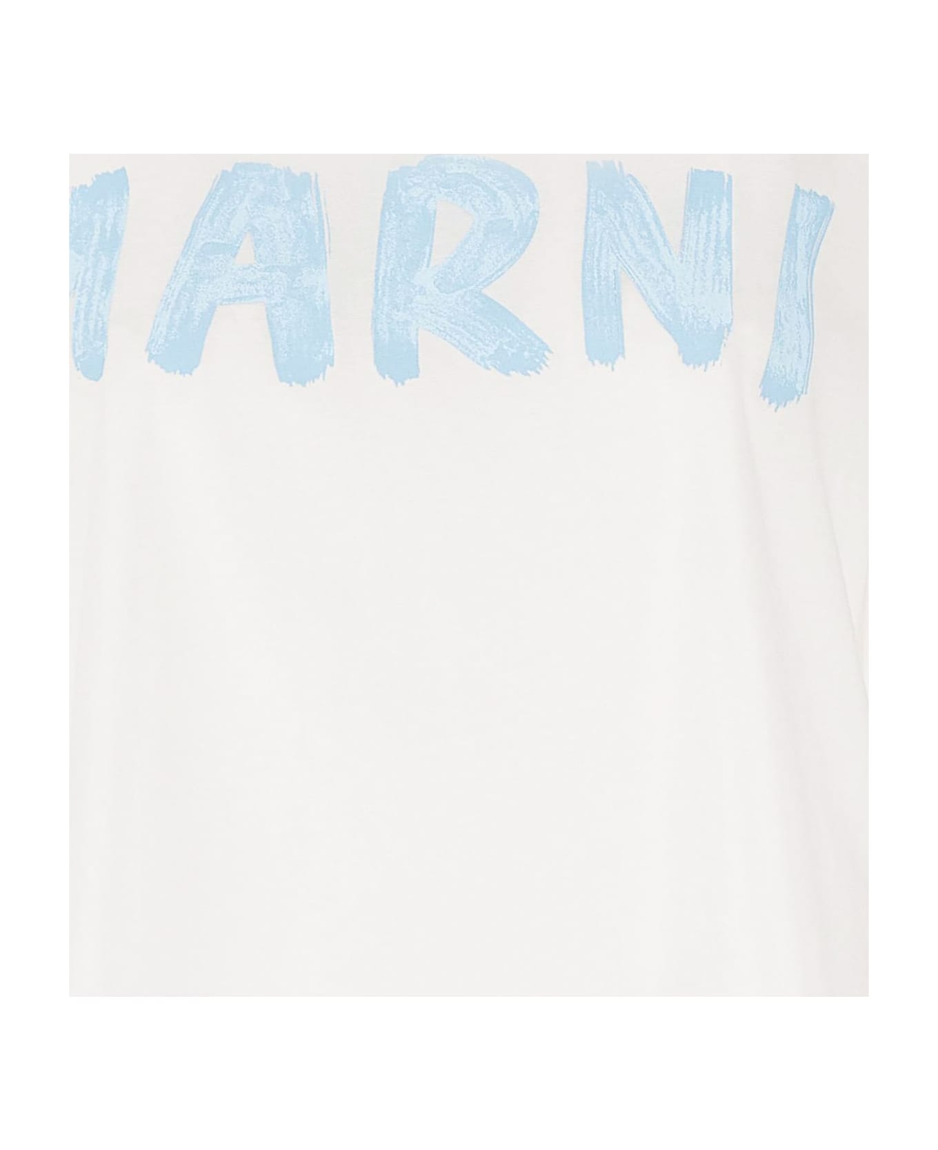 Marni White Cotton T-shirt - White Tシャツ