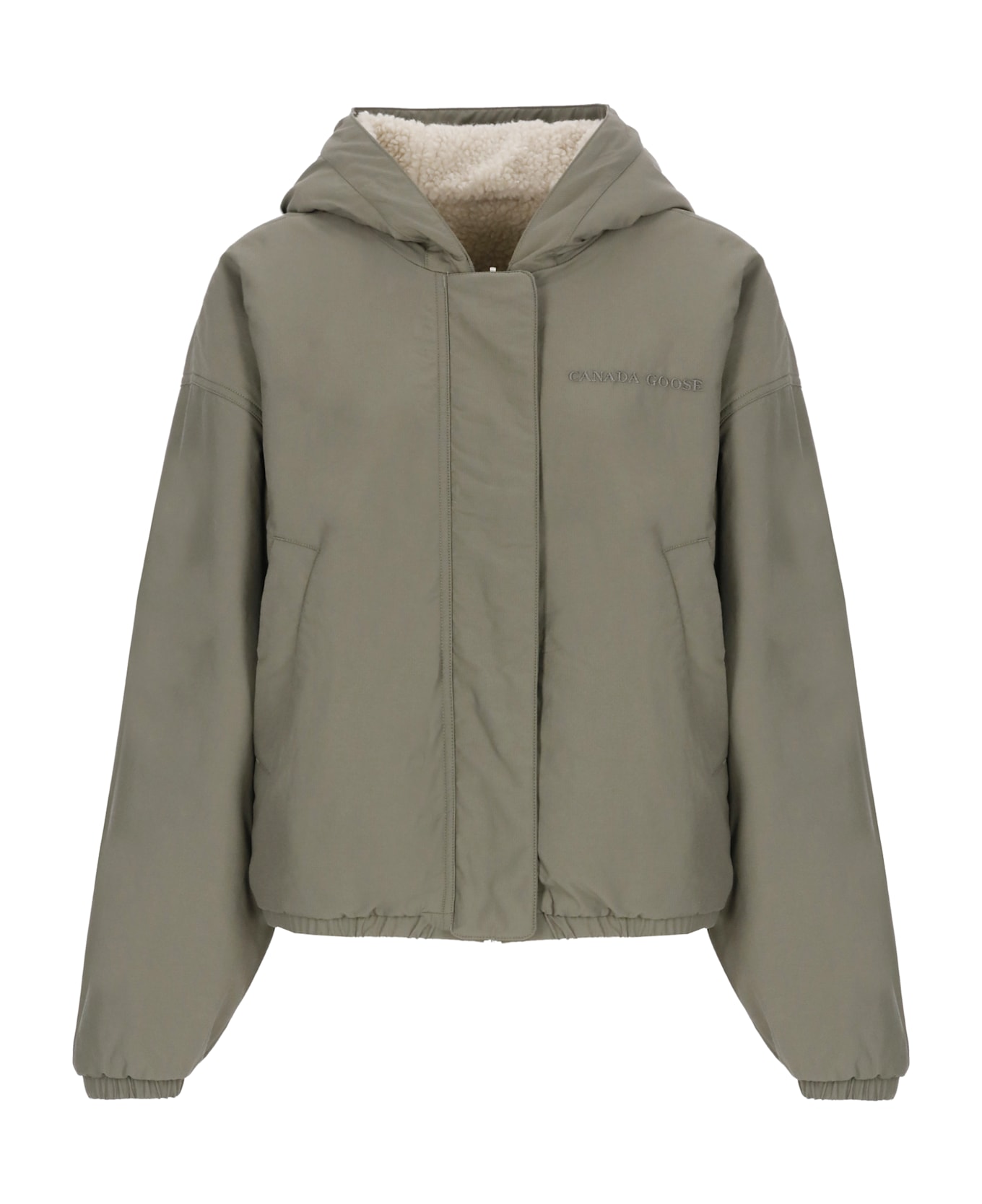 Canada Goose Alberni Reversible Fleece Jacket - Green