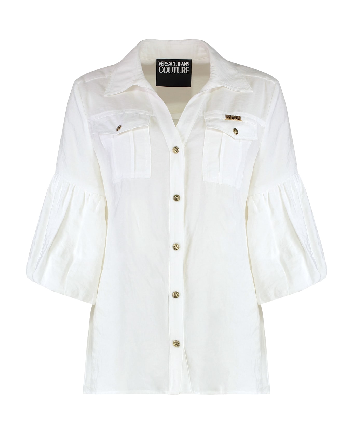 Versace Jeans Couture Short Sleeve Shirt - White
