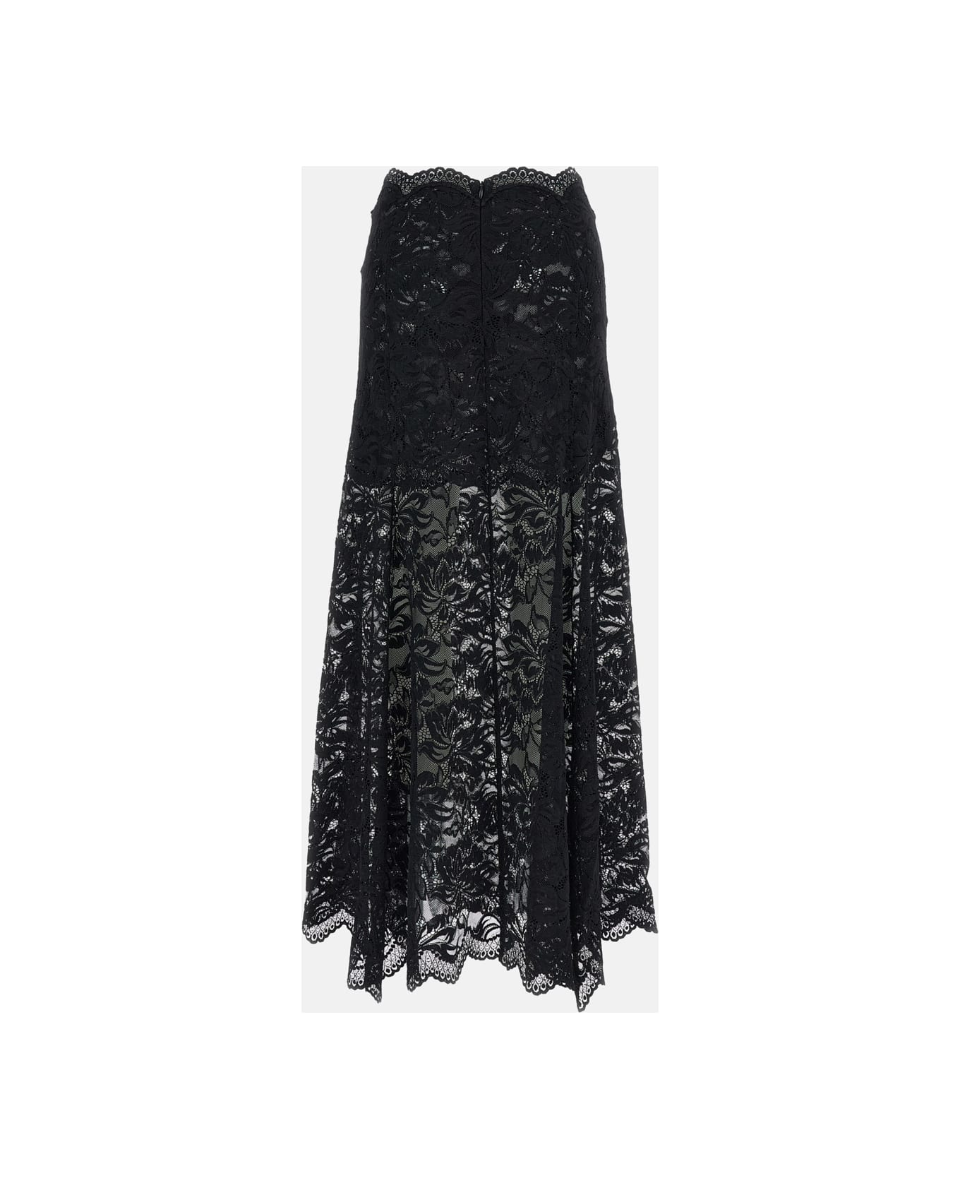 Paco Rabanne Midi Skirt - Black