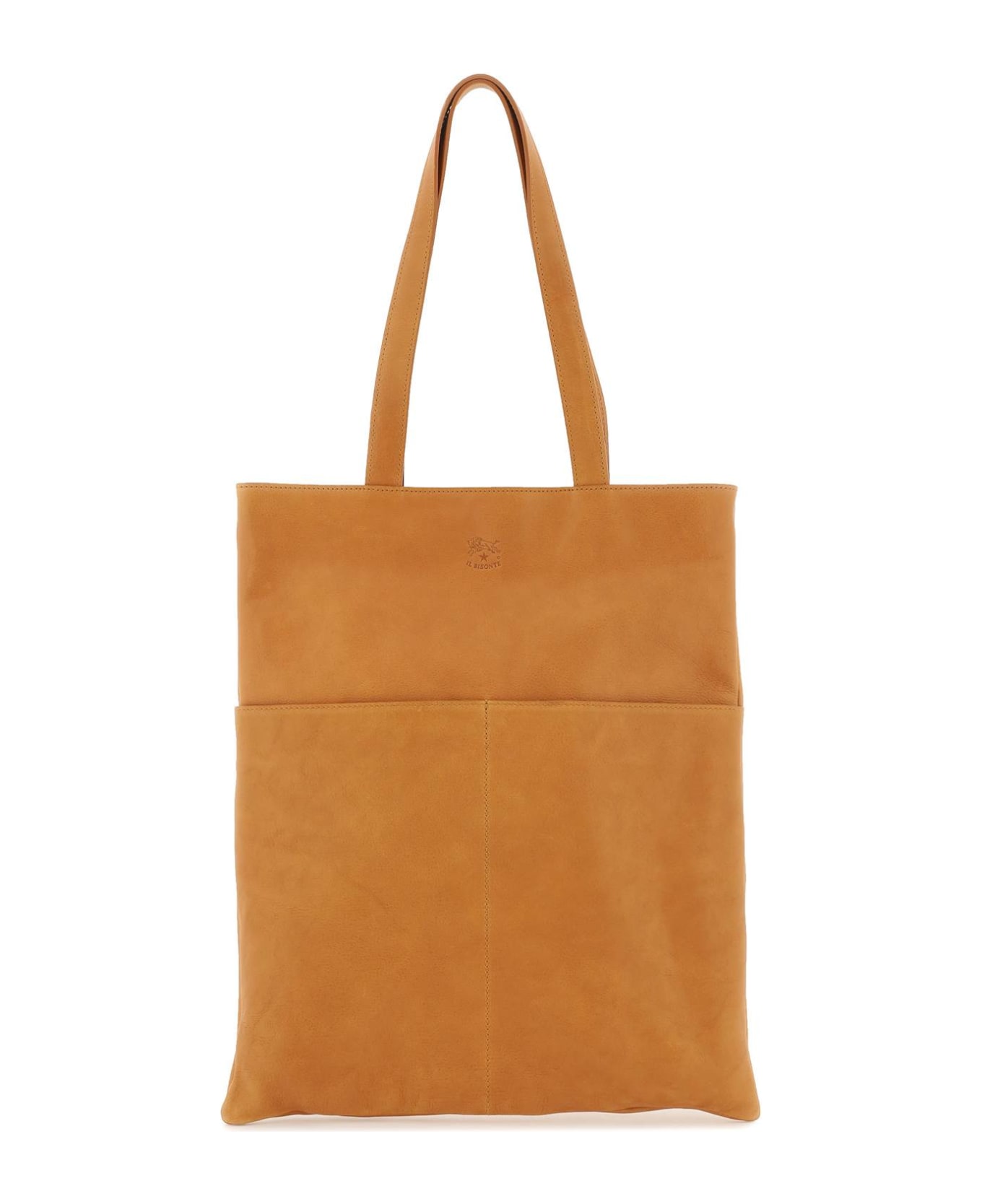 Il Bisonte Leather Tote Bag - NATURALE (Brown)