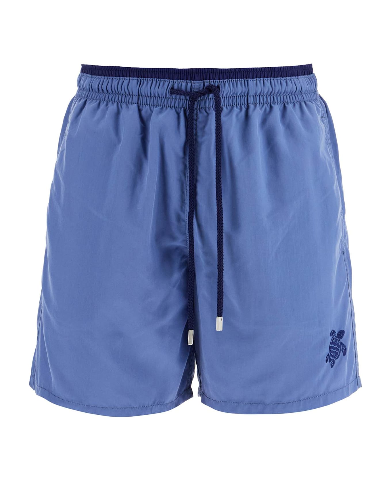 Vilebrequin Moka Sea Bermuda Shorts - TEMPETE (Blue)