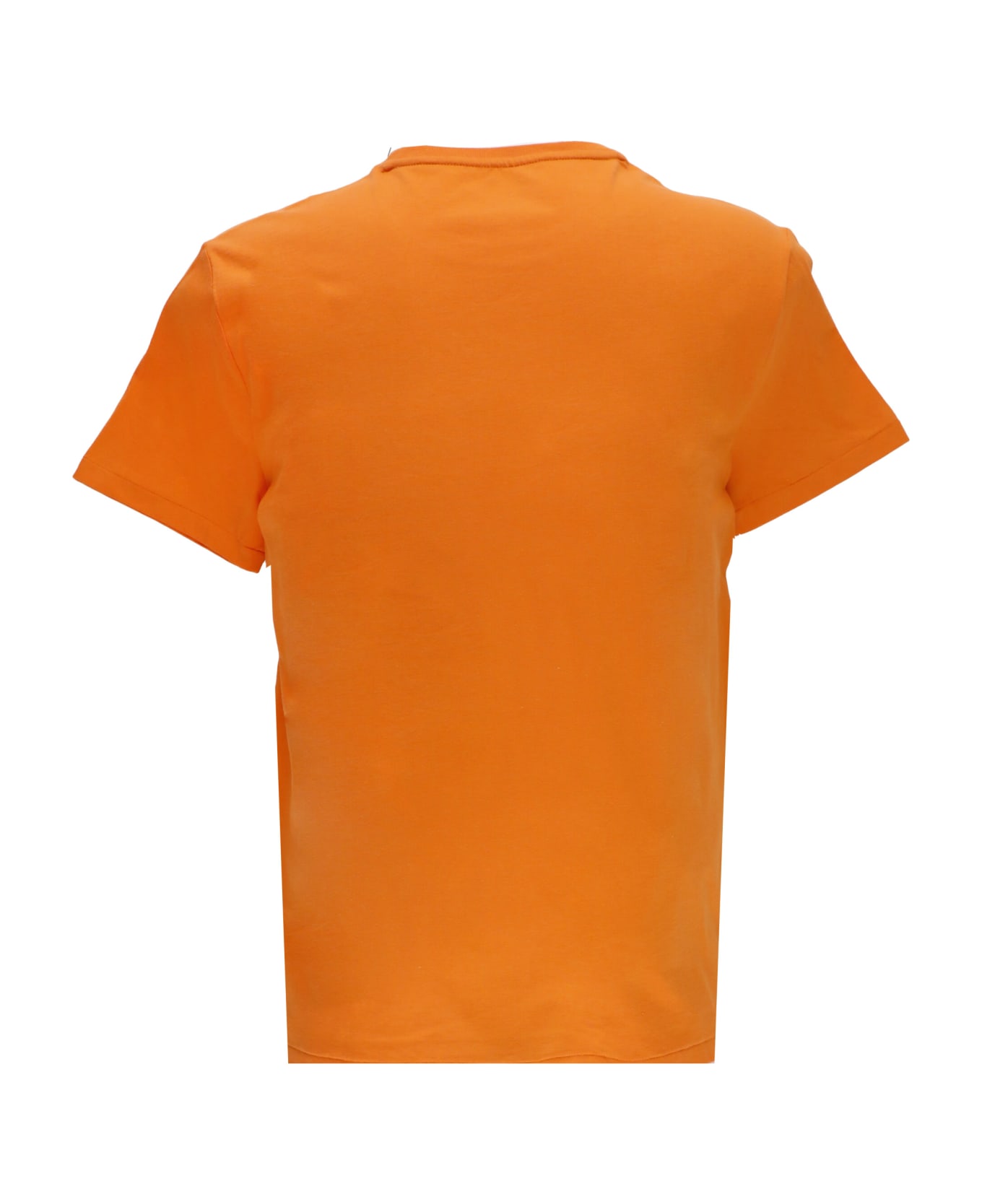 Ralph Lauren T-shirt With Pony - Orange