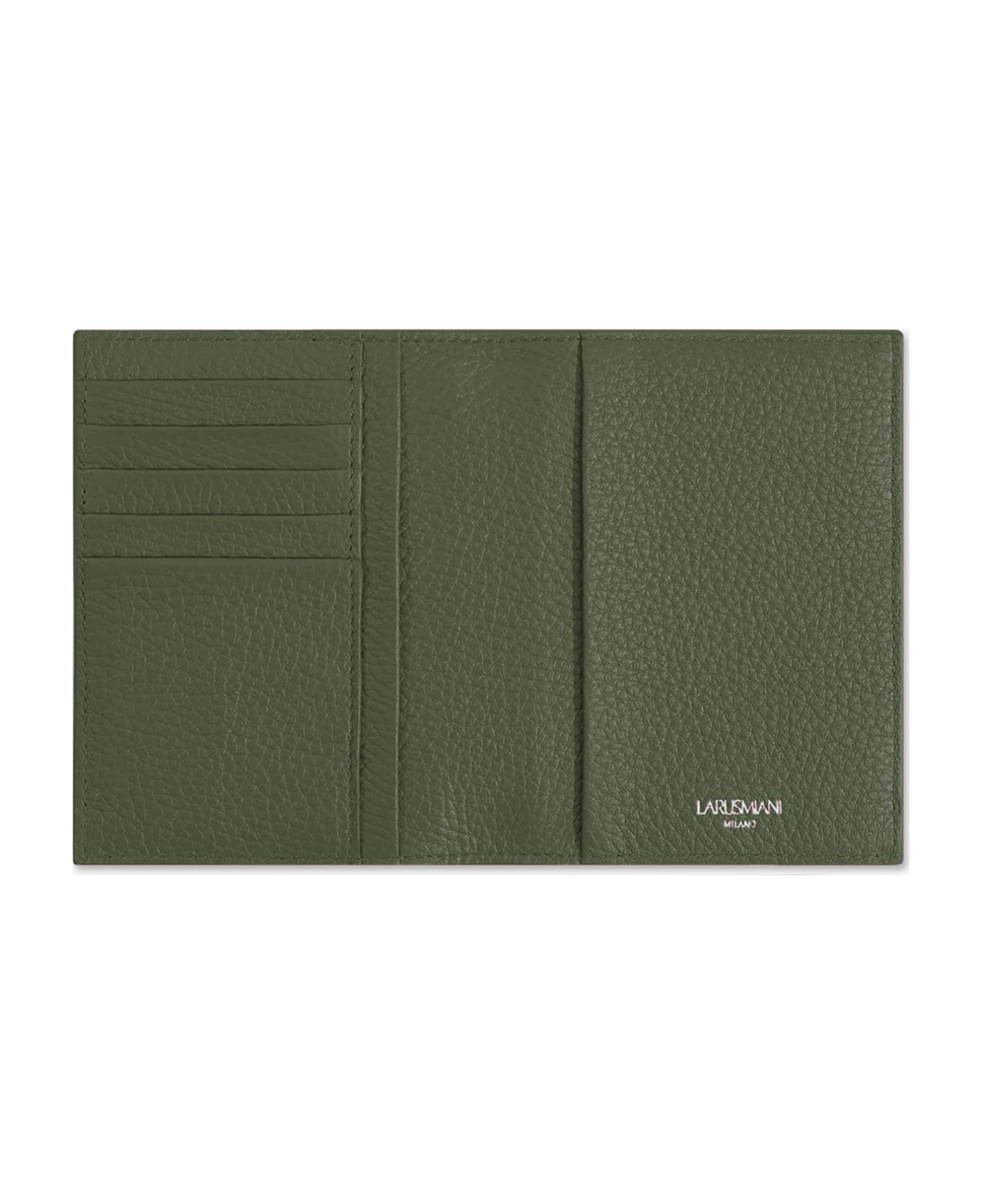 Larusmiani Passport Cover Fiumicino Accessory - Olive