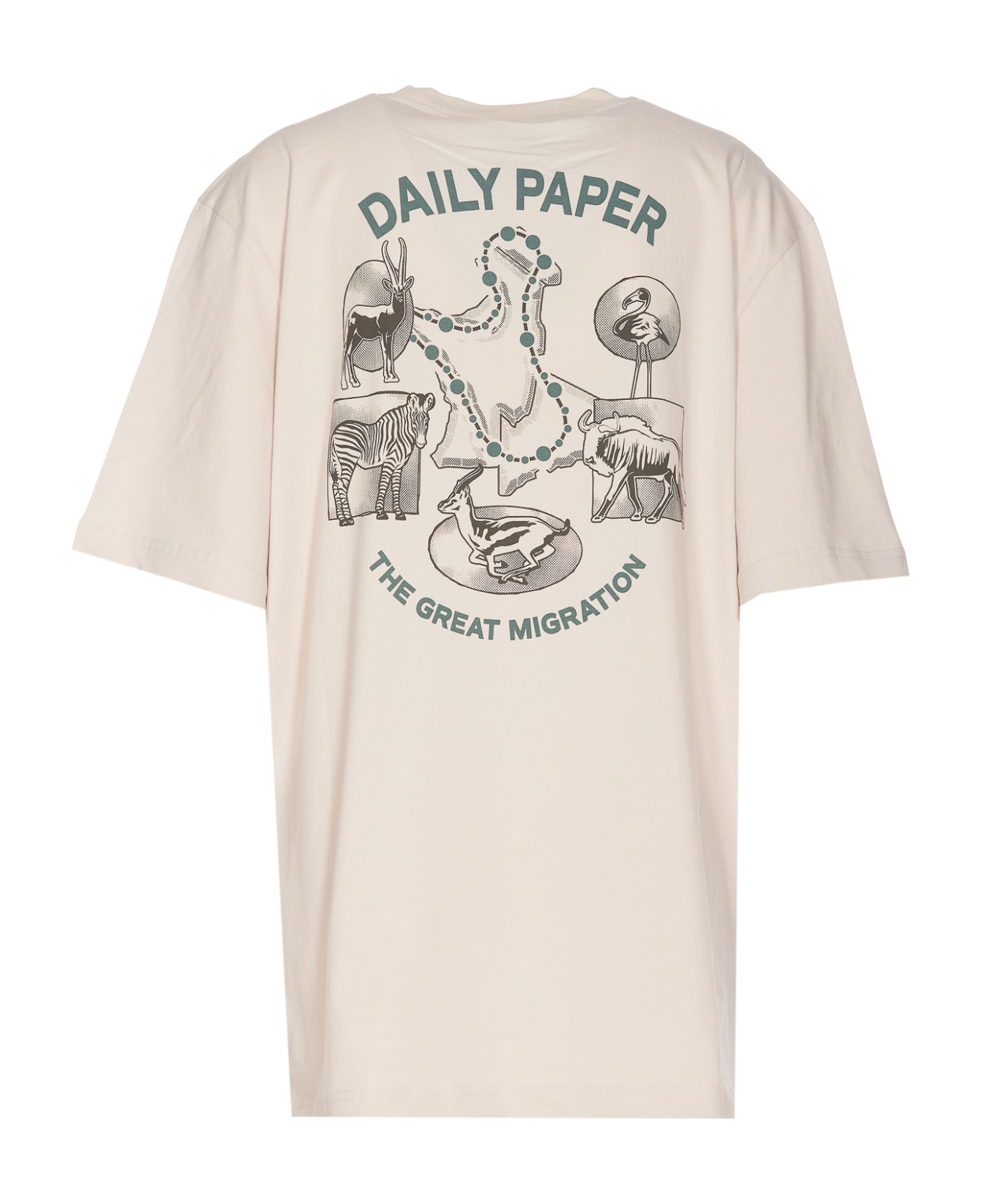 Daily Paper Migration T-shirt - Beige