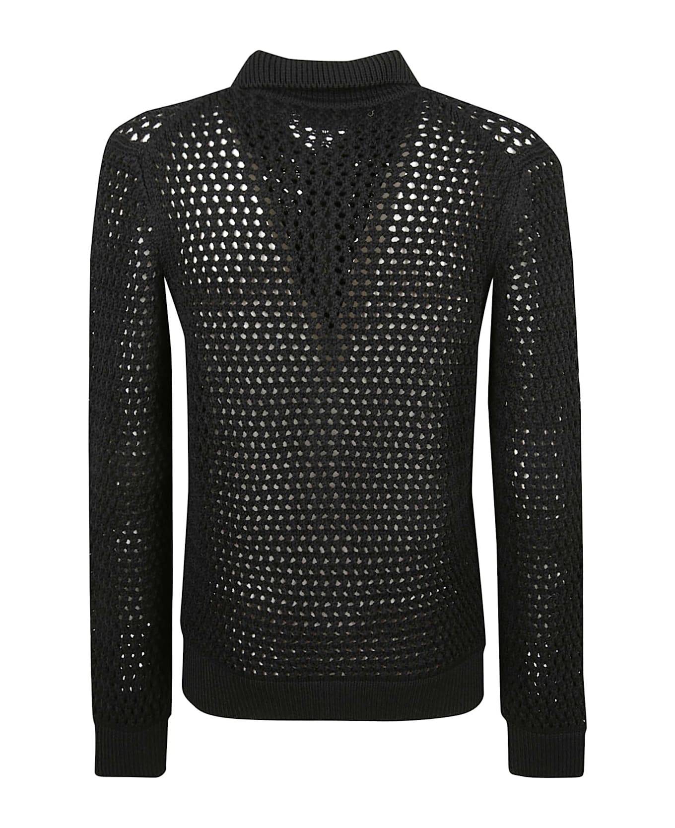 Dolce 
Gabbana Crochet Cardigan - Black