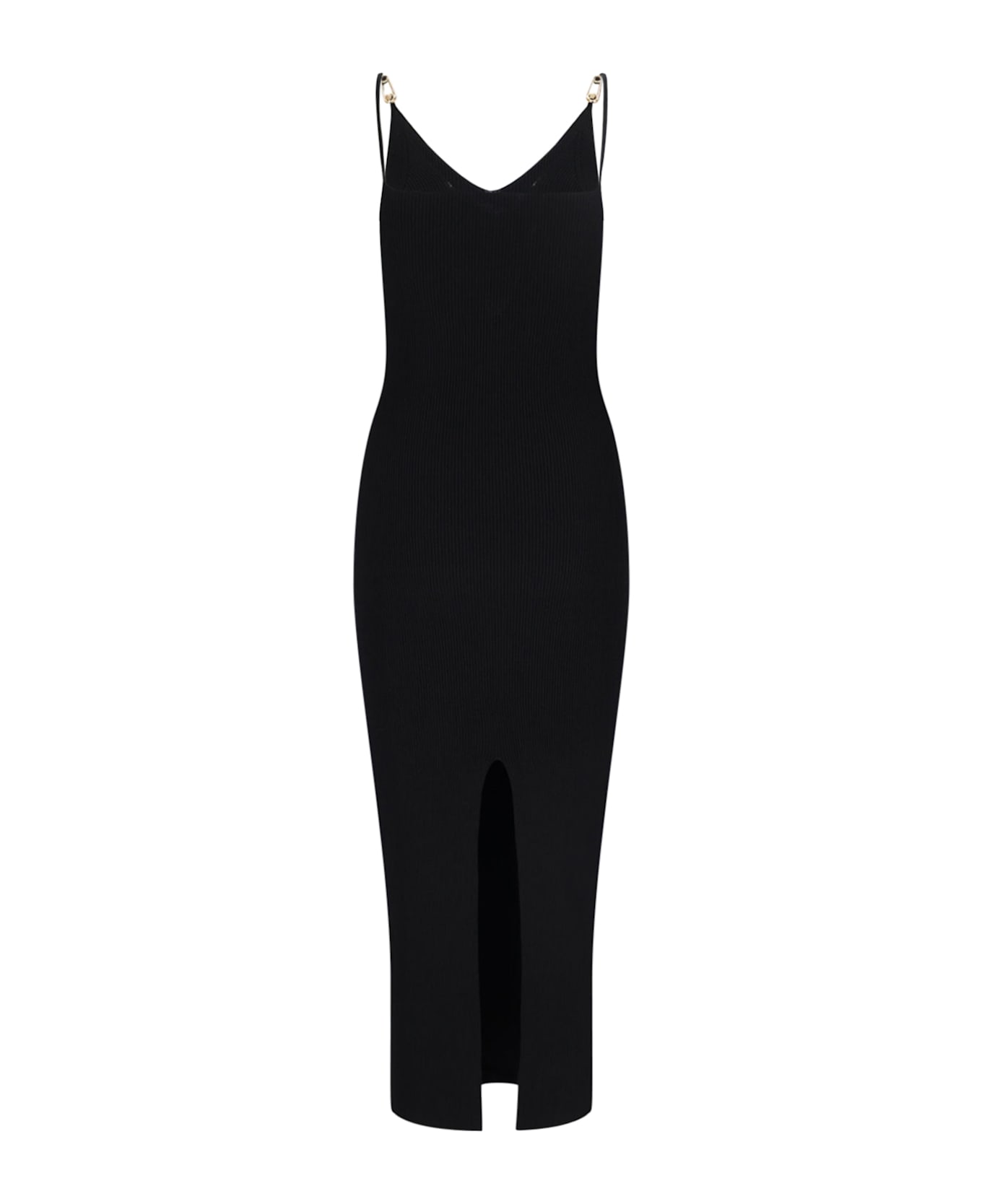 Versace 
safety Pin
 Midi Dress - Black  