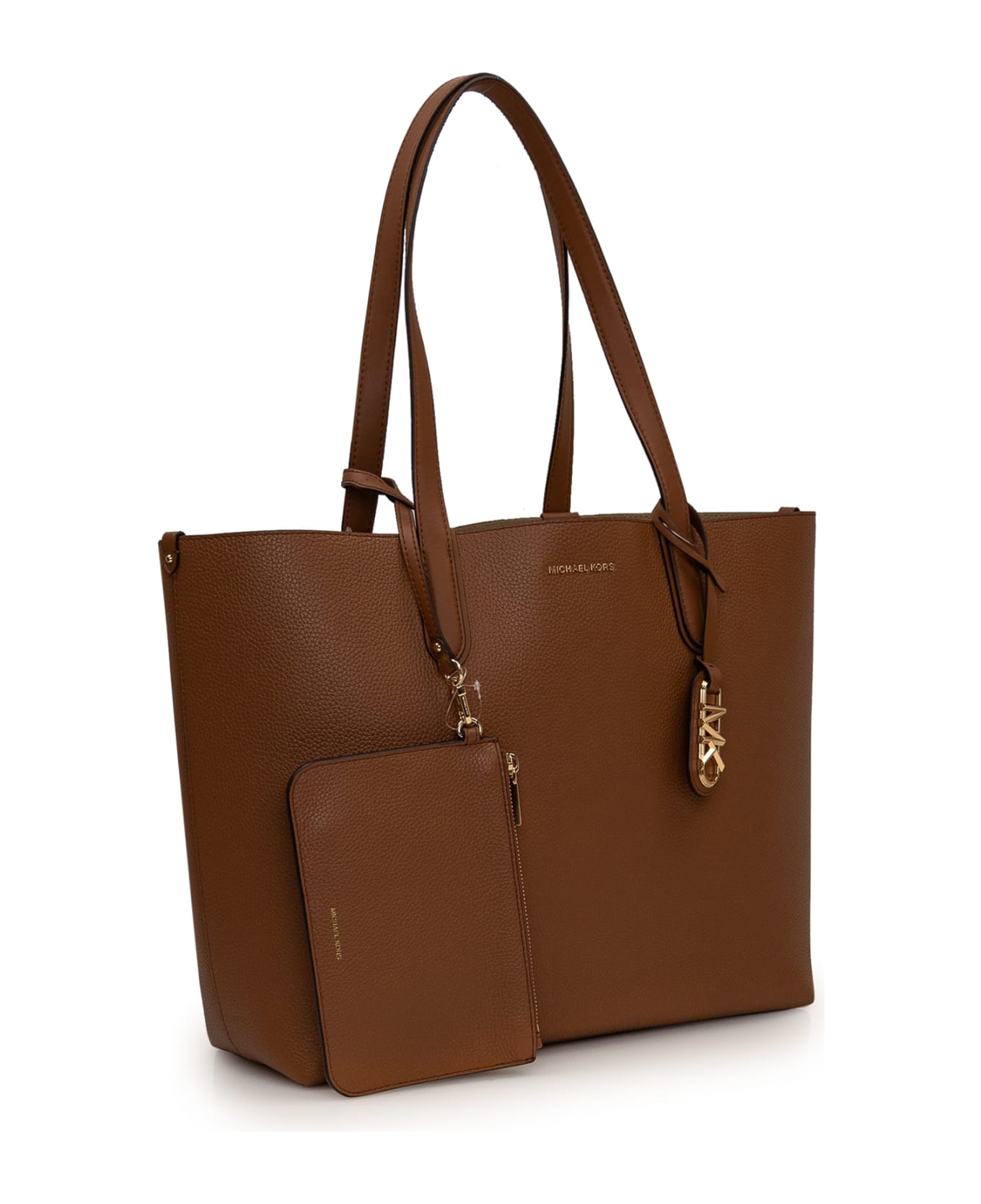MICHAEL Michael Kors Eliza Reversible Tote Bag - Luggage