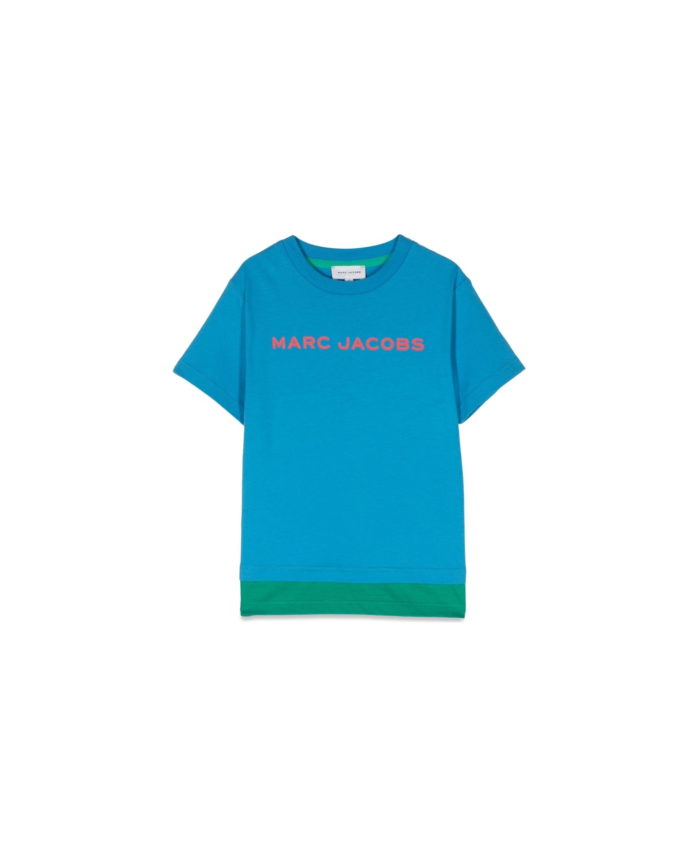 Little Marc Jacobs T-shirt Logo - BLUE