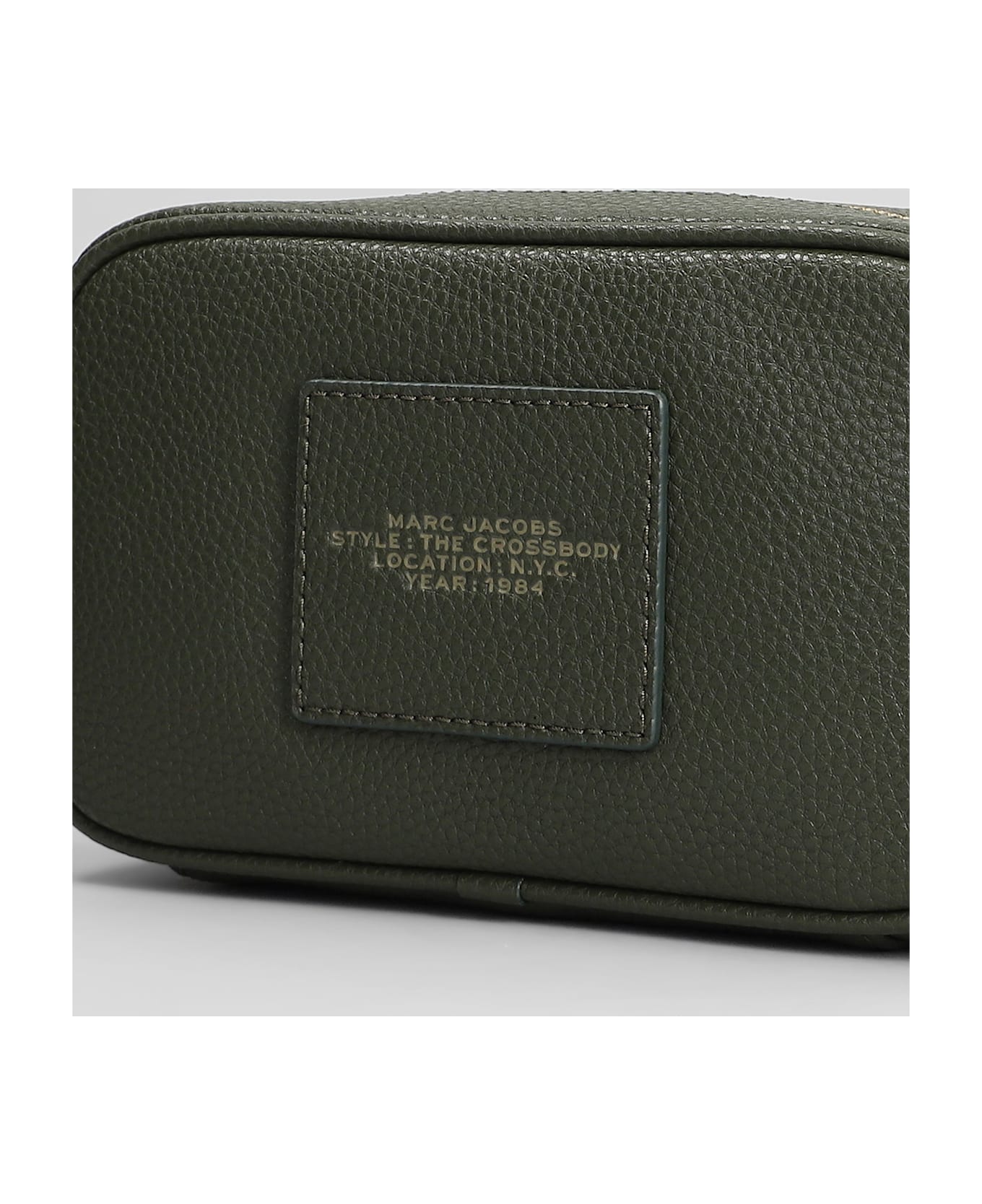 Marc Jacobs The Crossbody Shoulder Bag In Green Leather - green