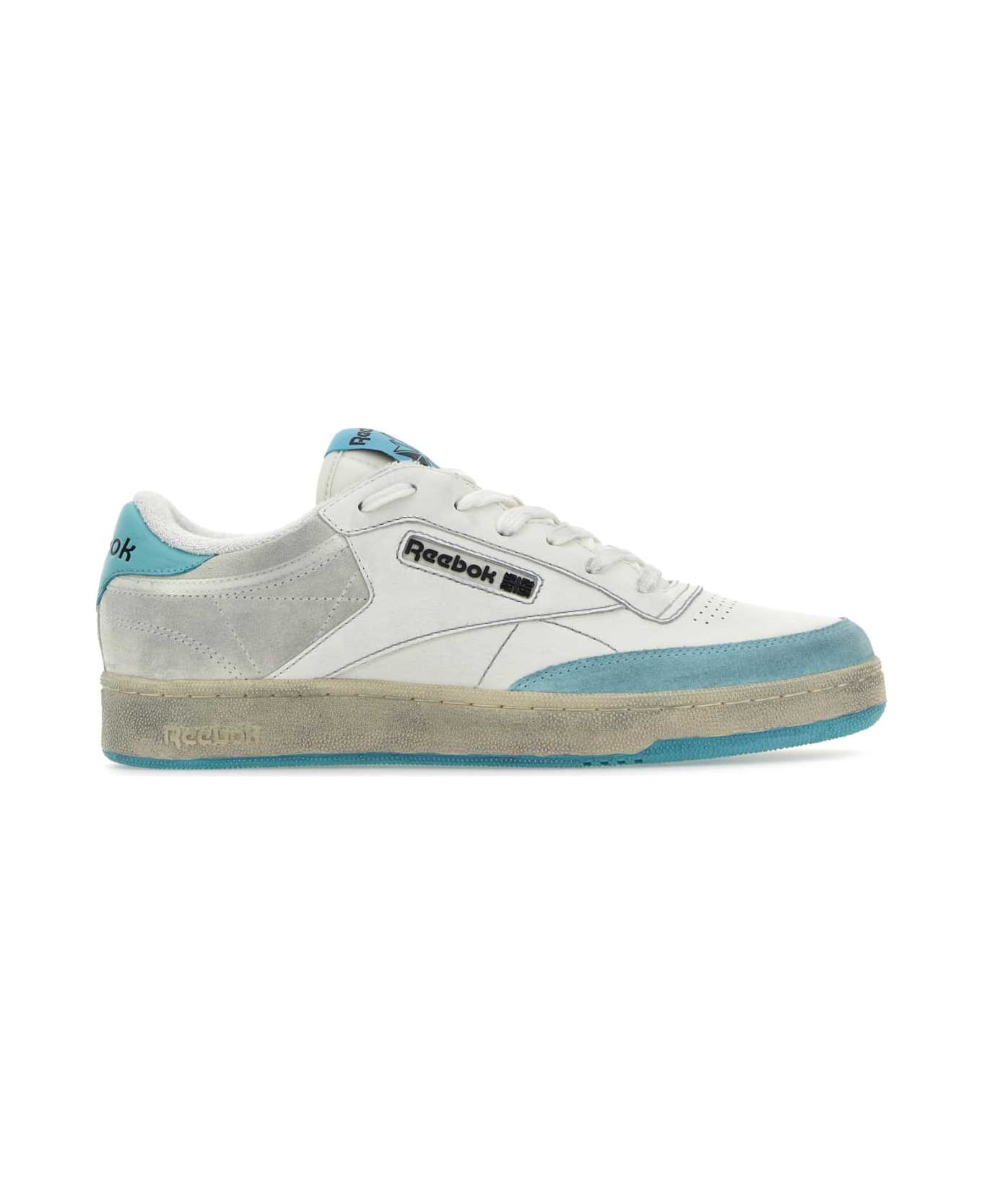 Reebok Two-tone Leather And Suede Club C Sneakers - WHITELIGH スニーカー