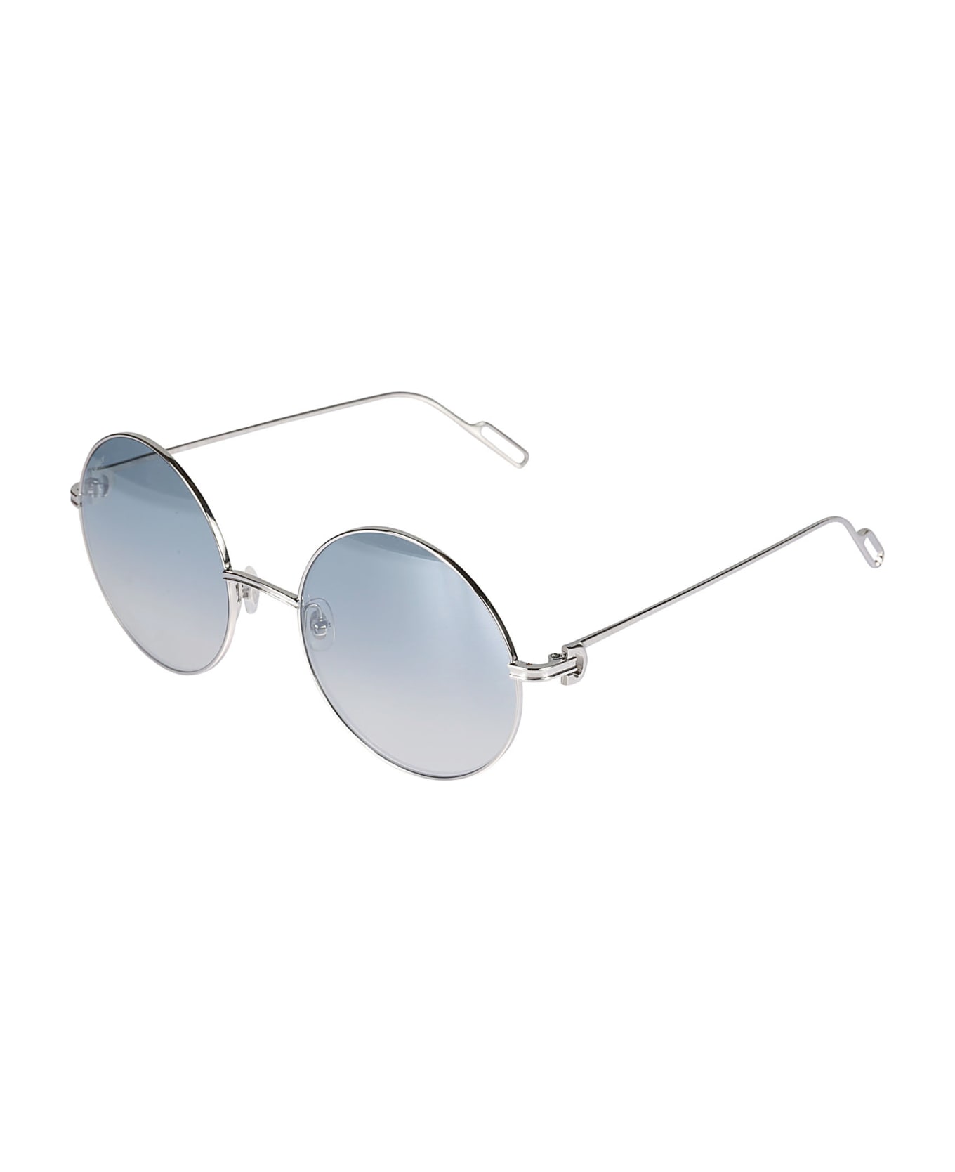 Cartier Eyewear Premiere De Cartier Sunglasses - 006 silver silver blue