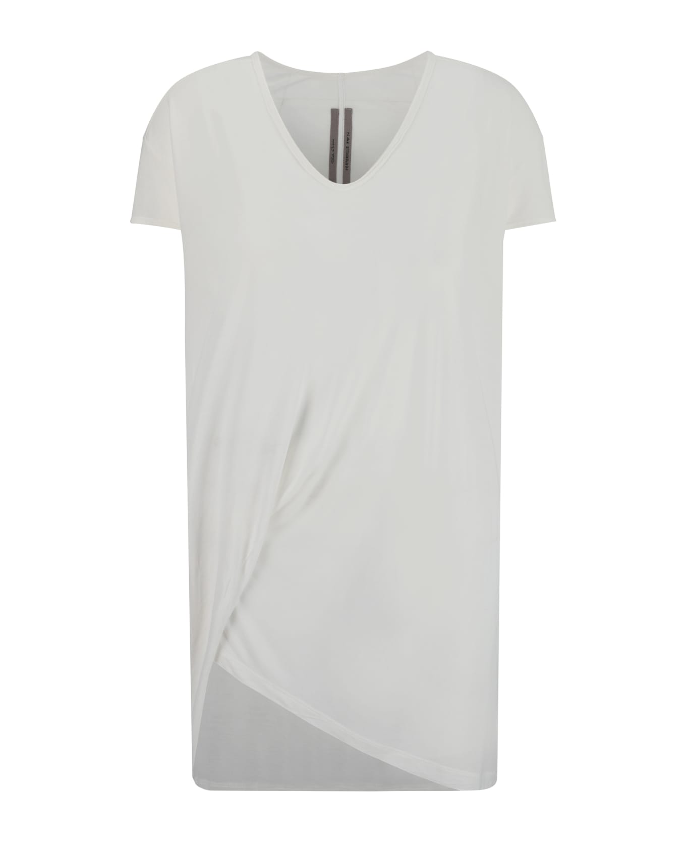 Rick Owens Hiked T-shirt - Milk