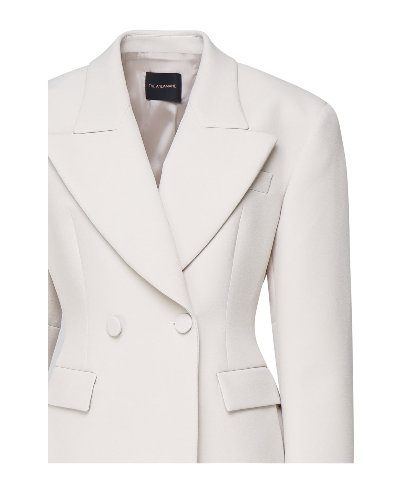 The Andamane Fitted Blazer - White